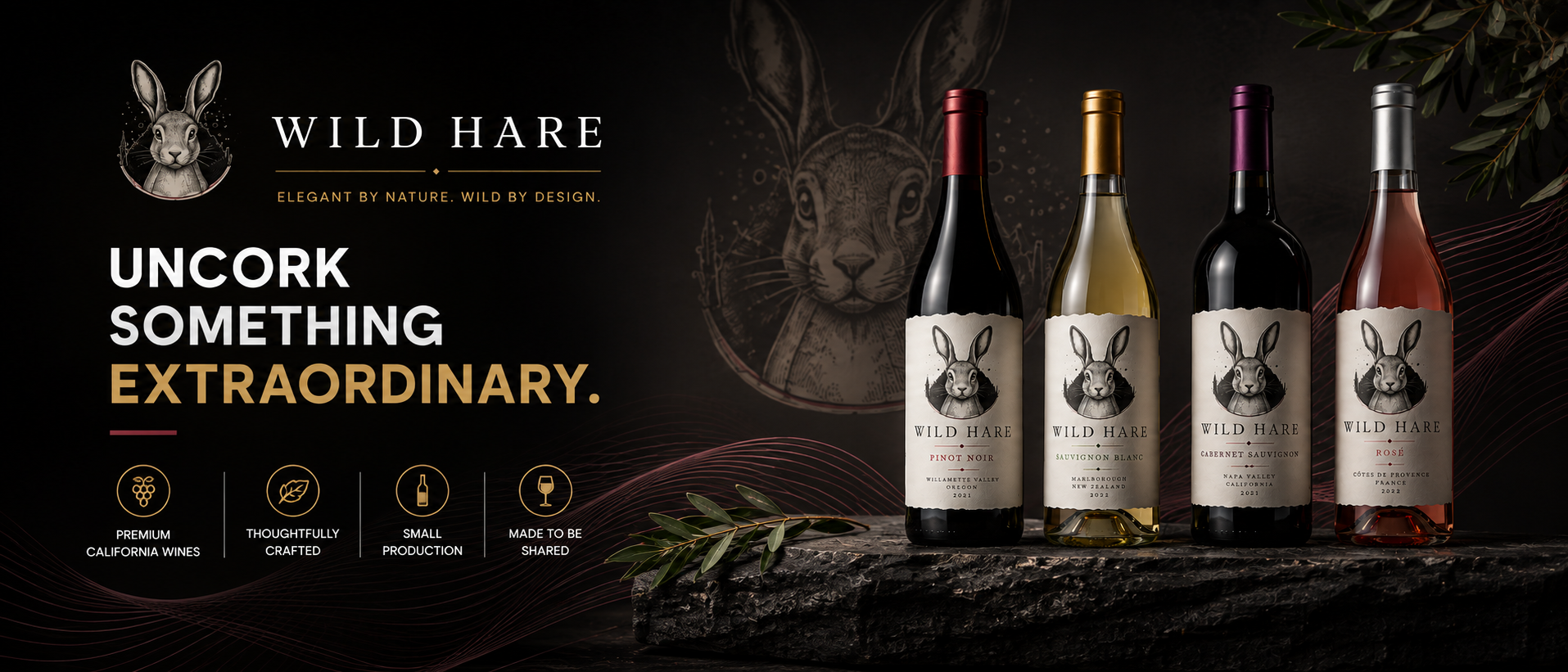 Wild Hare packaging design