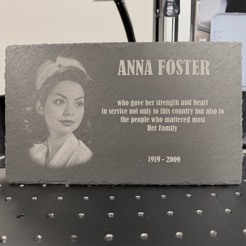 Memorial engraving — Signature Lasers