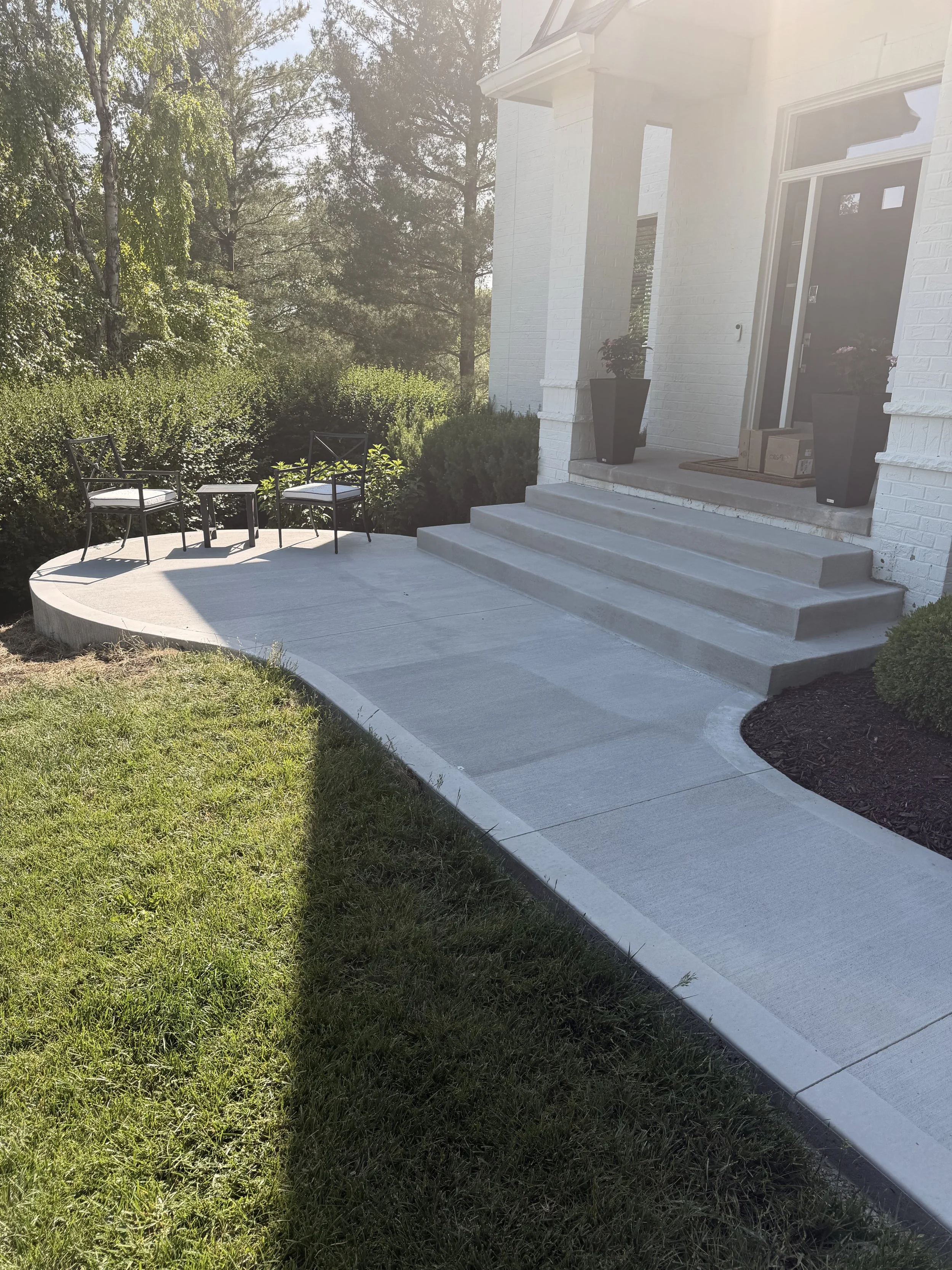 Paver Patios and Stone Steps