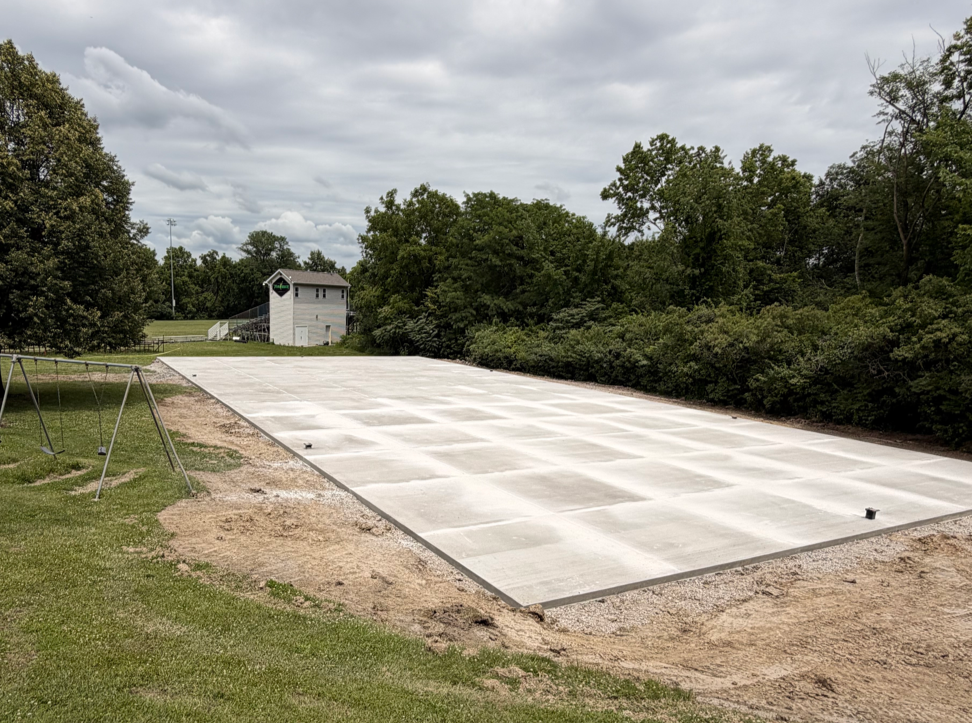 Commercial Concrete Parking Lot