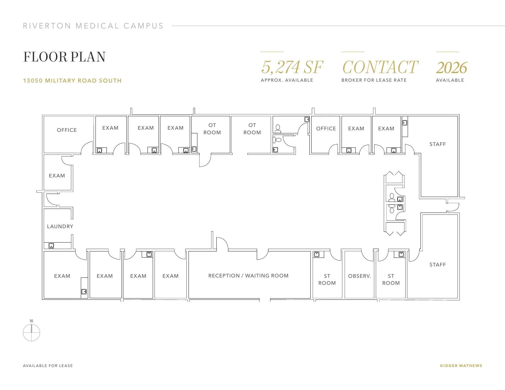 Existing floor plan 13050