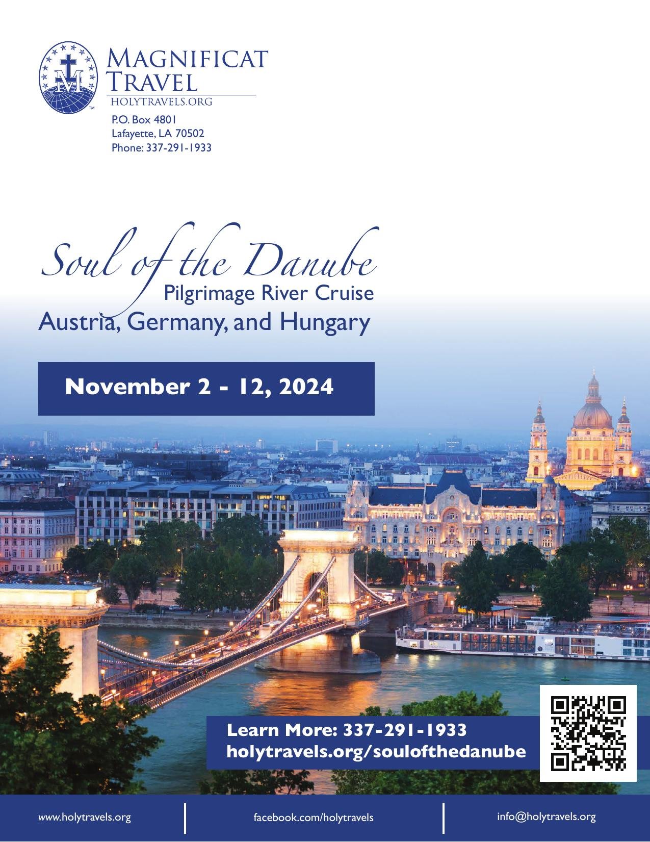Back cover, Soul of the Danube ad