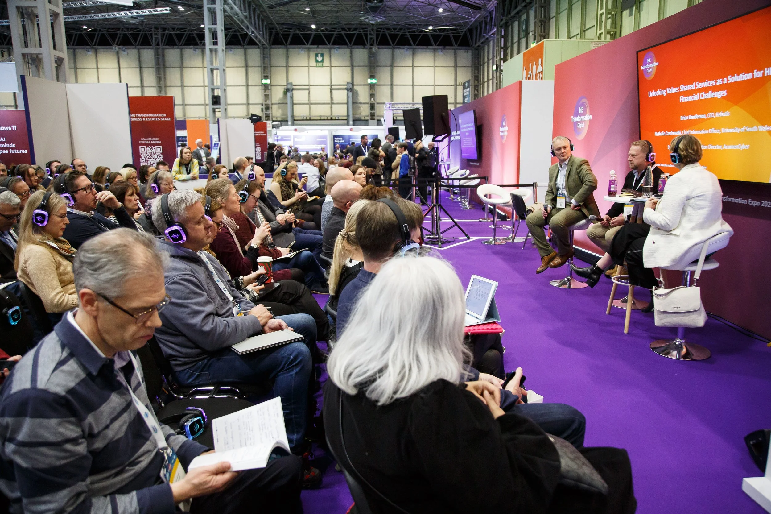 Audience at HE Transformation