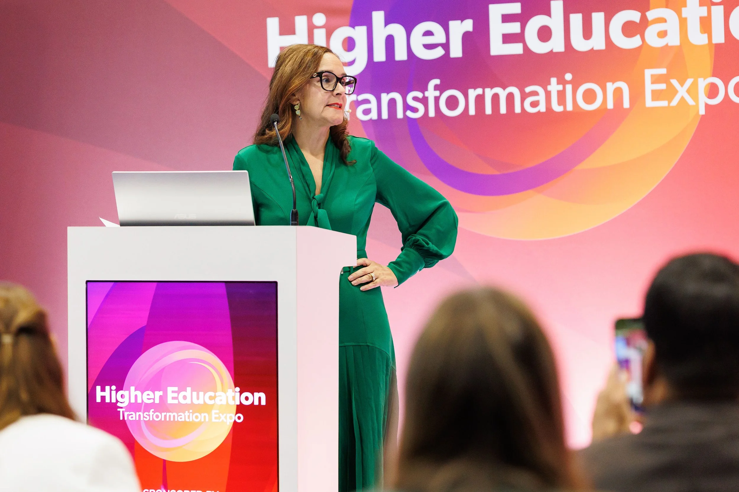 Keynote speaker at HE Transformation