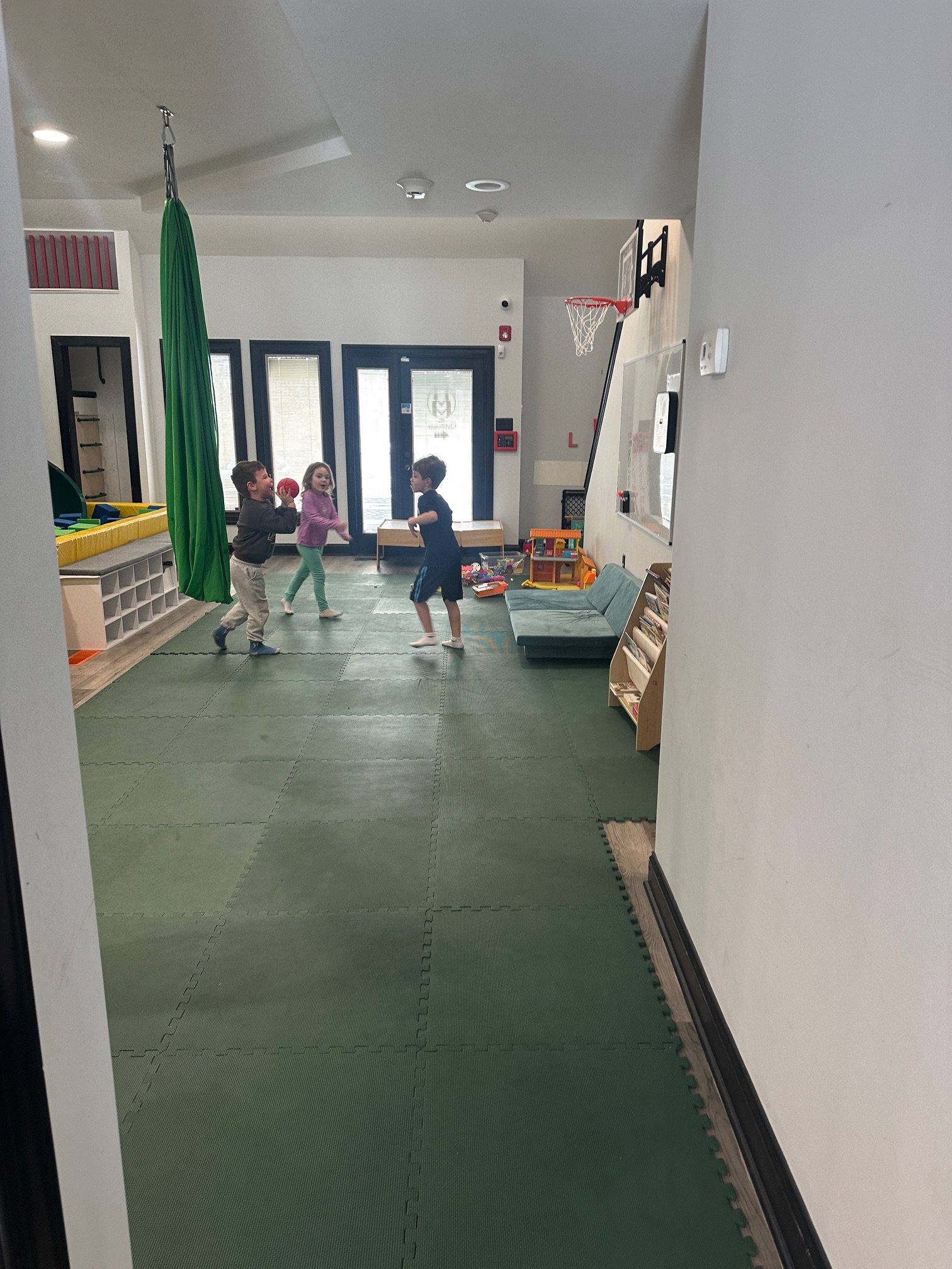 Kids at school closure day camp at The Clubhouse Phoenixville PA