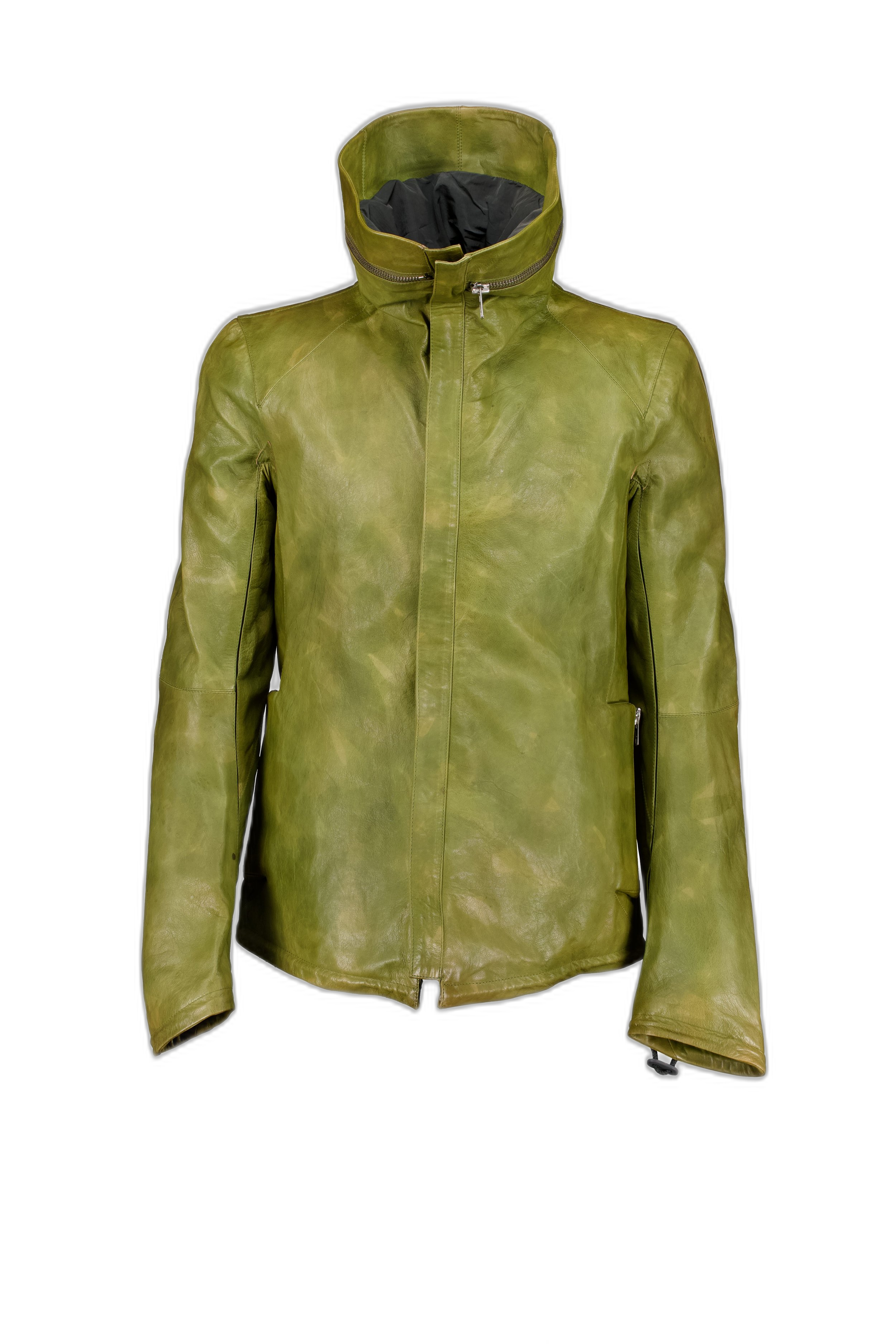 173 GREEN LEATHER JACKET