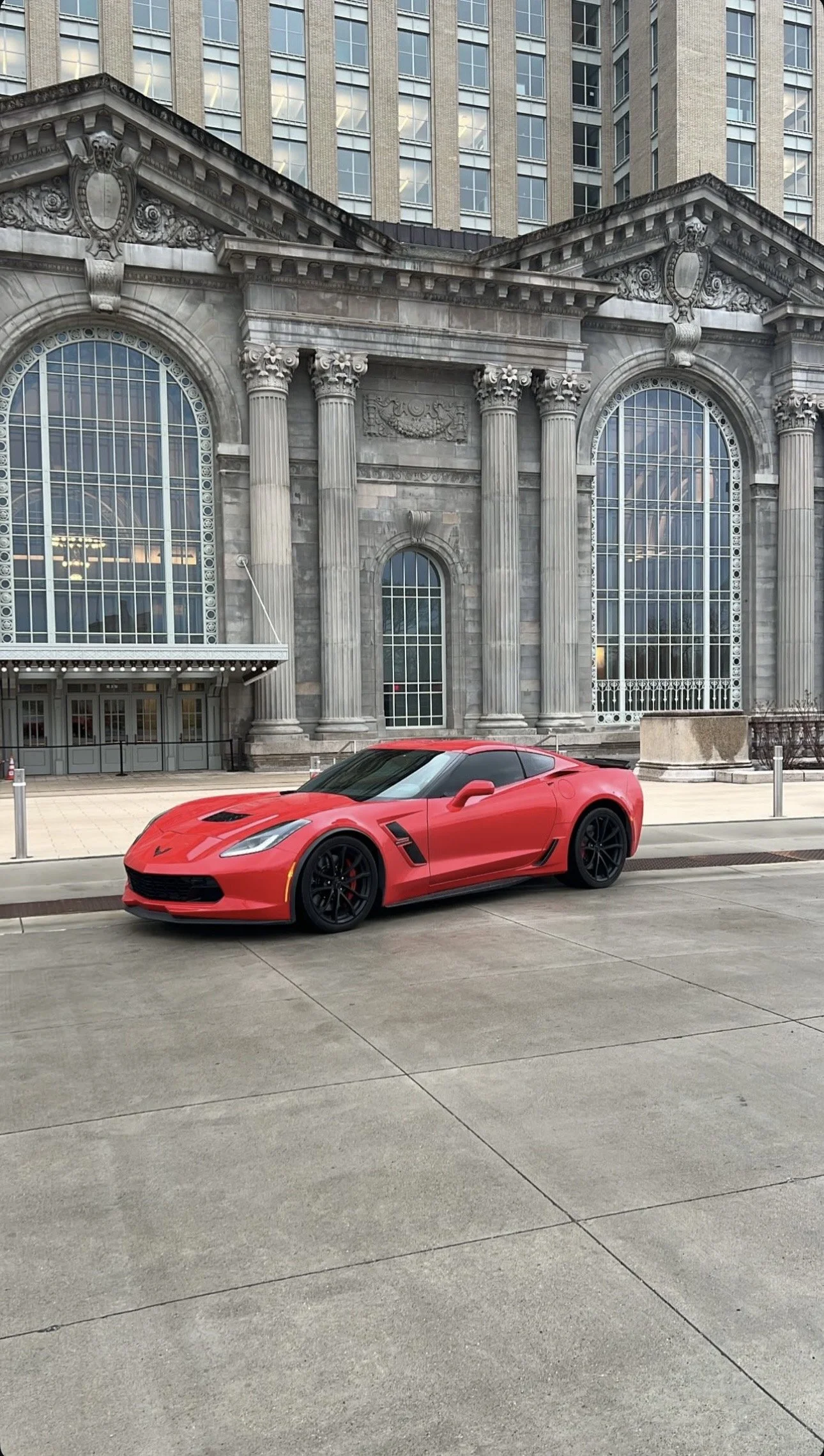 C7 Corvette Grand Sport Torch Red — Corsa Nero