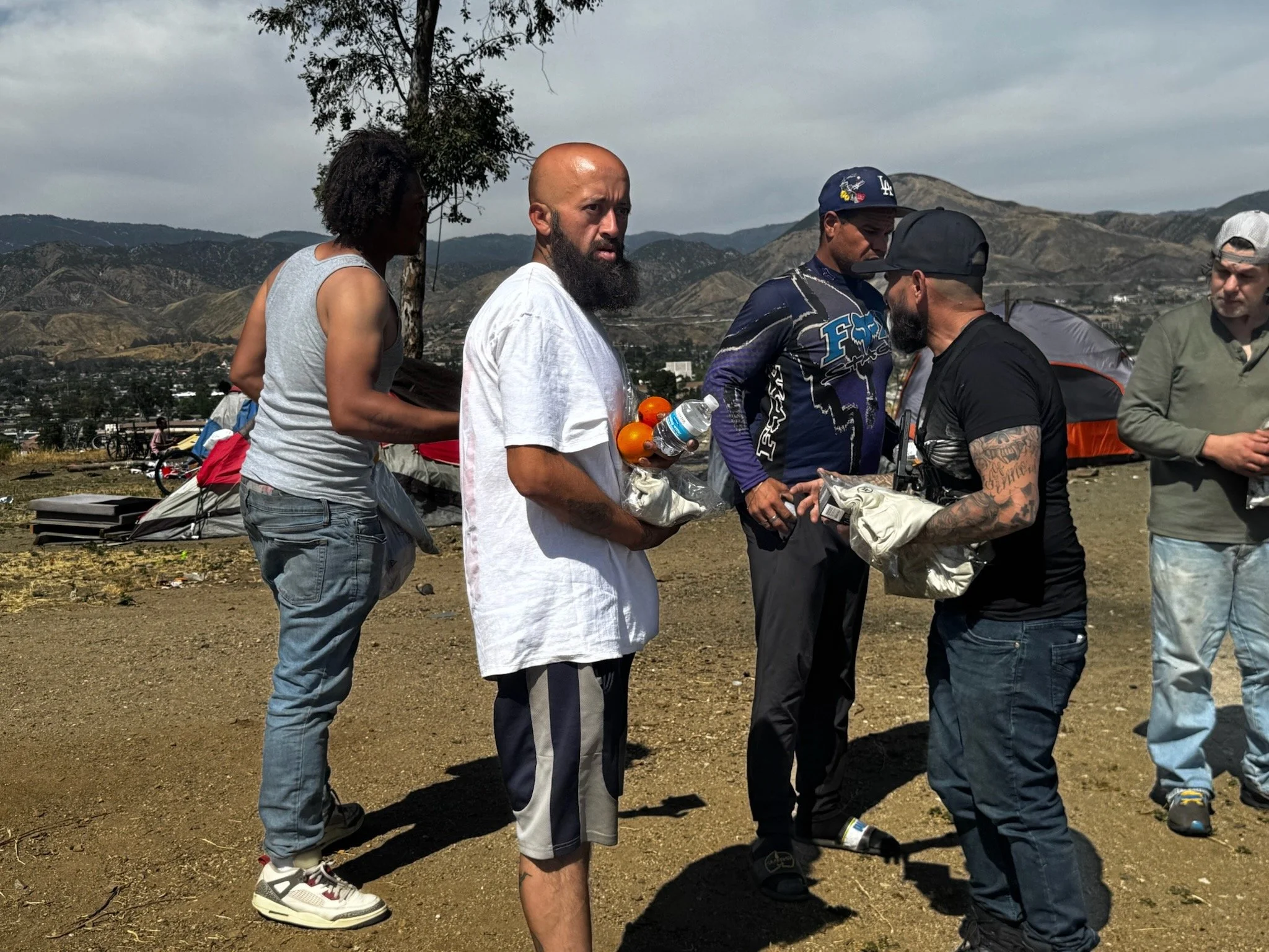 Catholic community outreach and prayer gathering