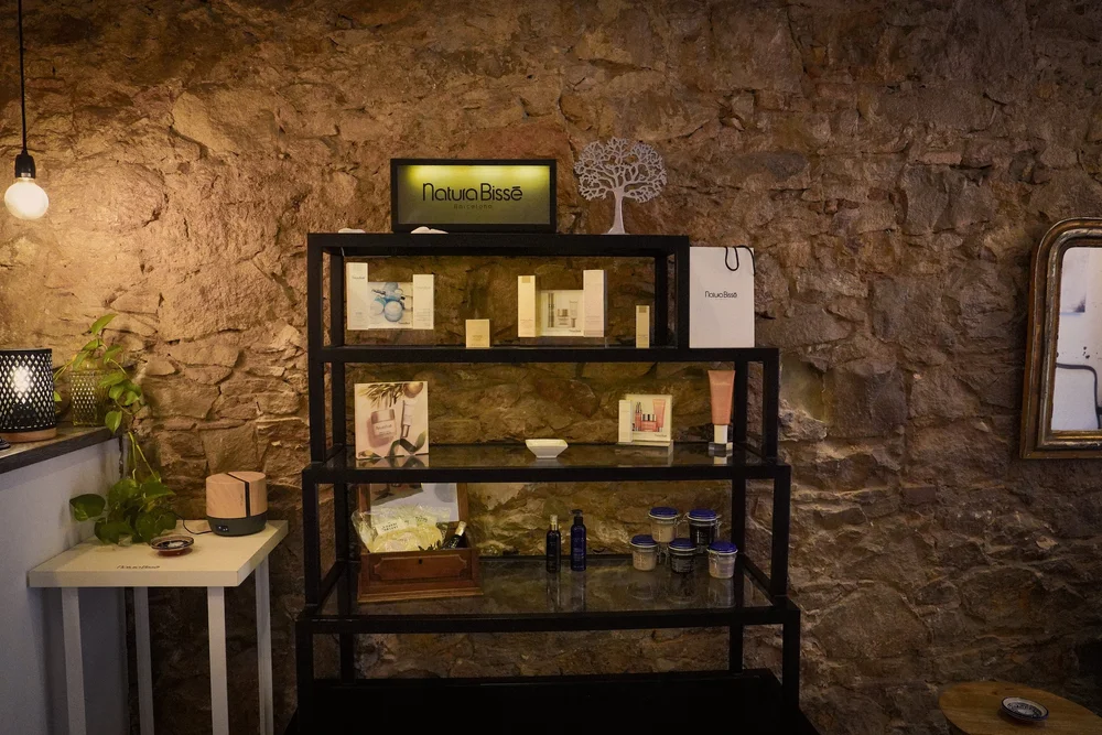 Natura Bissé products on display at CHYL