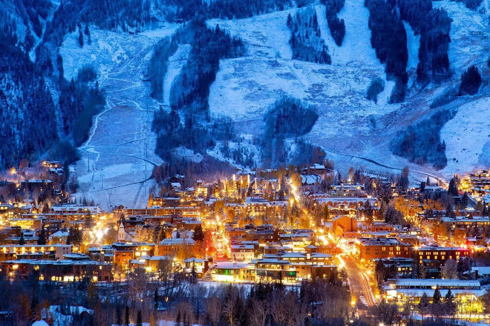 Estação de ski em Aspen, Estados Unidos