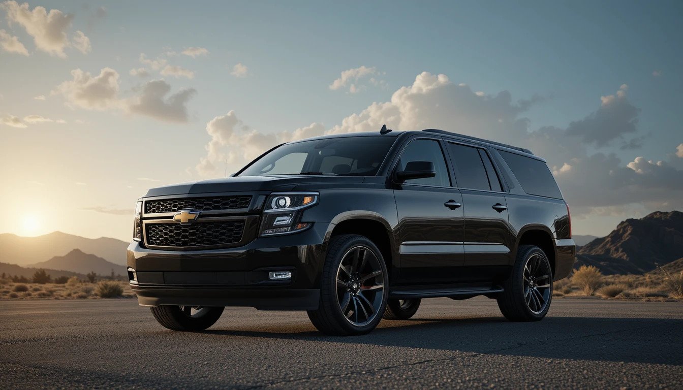 Black Chevy Suburban