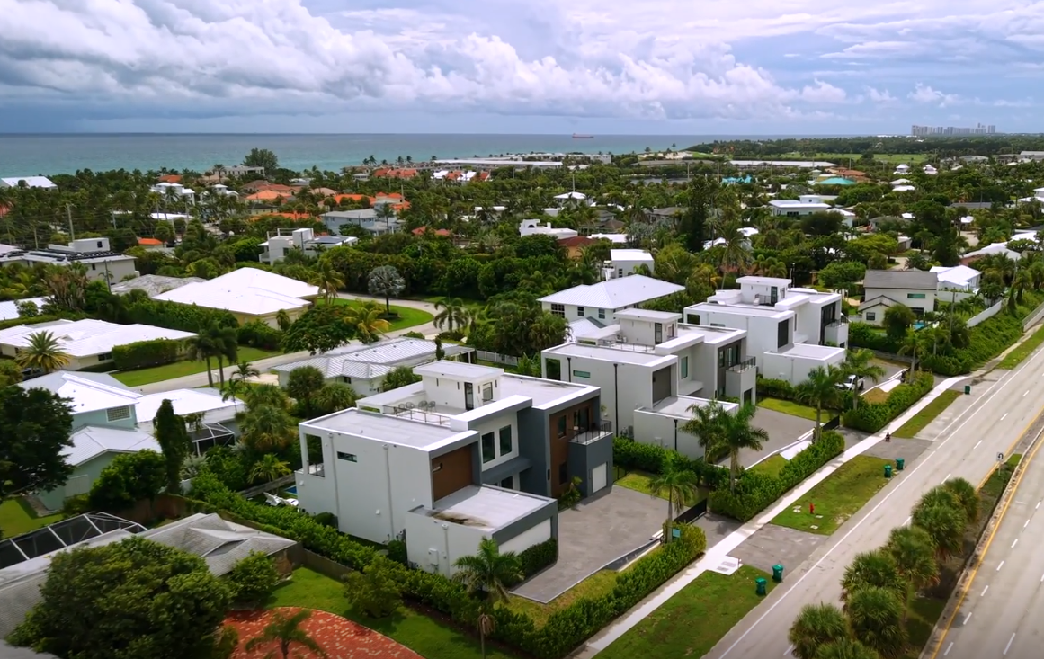 Salt Haus and Sol Haus near the beach in Juno Beach
