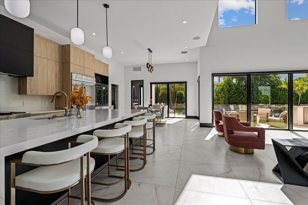 Salt Haus kitchen and living space