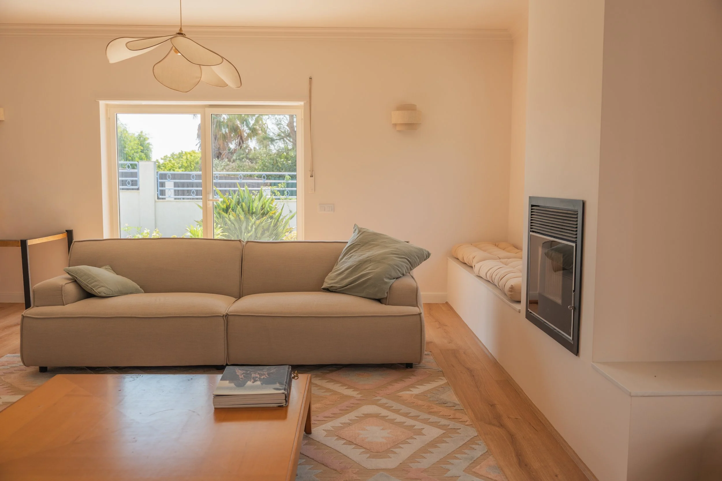 After — warm, light renovated interior