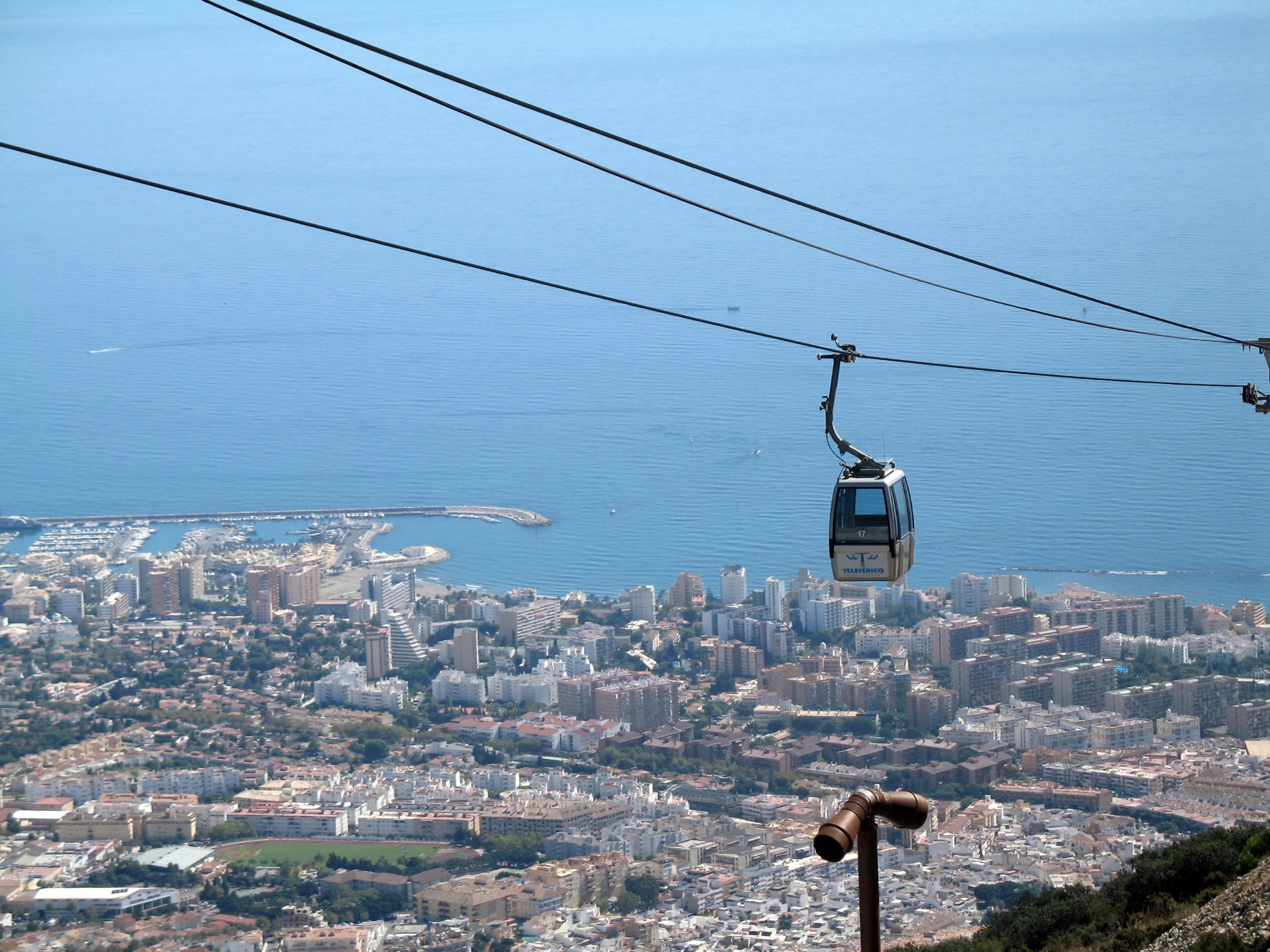 Teleferica di Benalmádena e vista sulla Costa del Sol