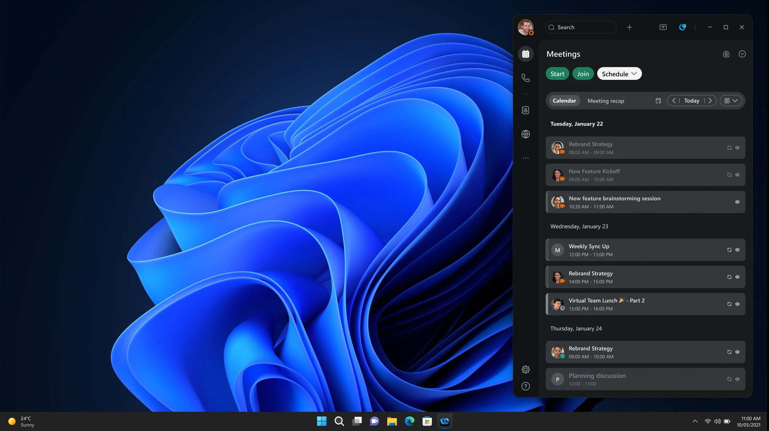 Narrow Mode in Dark Theme