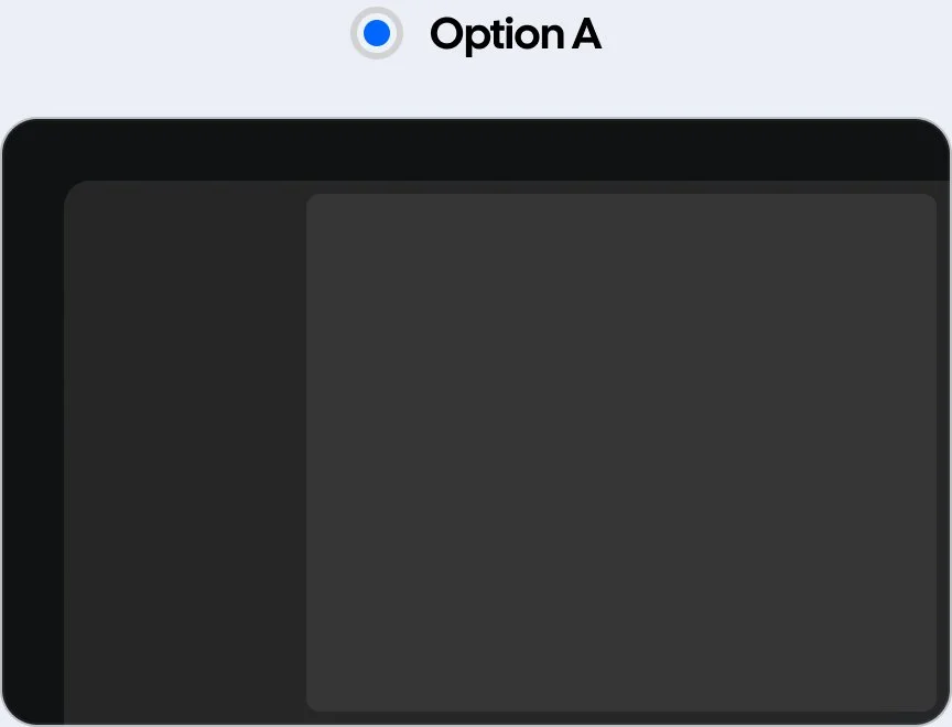 Background Color Preference - Option A