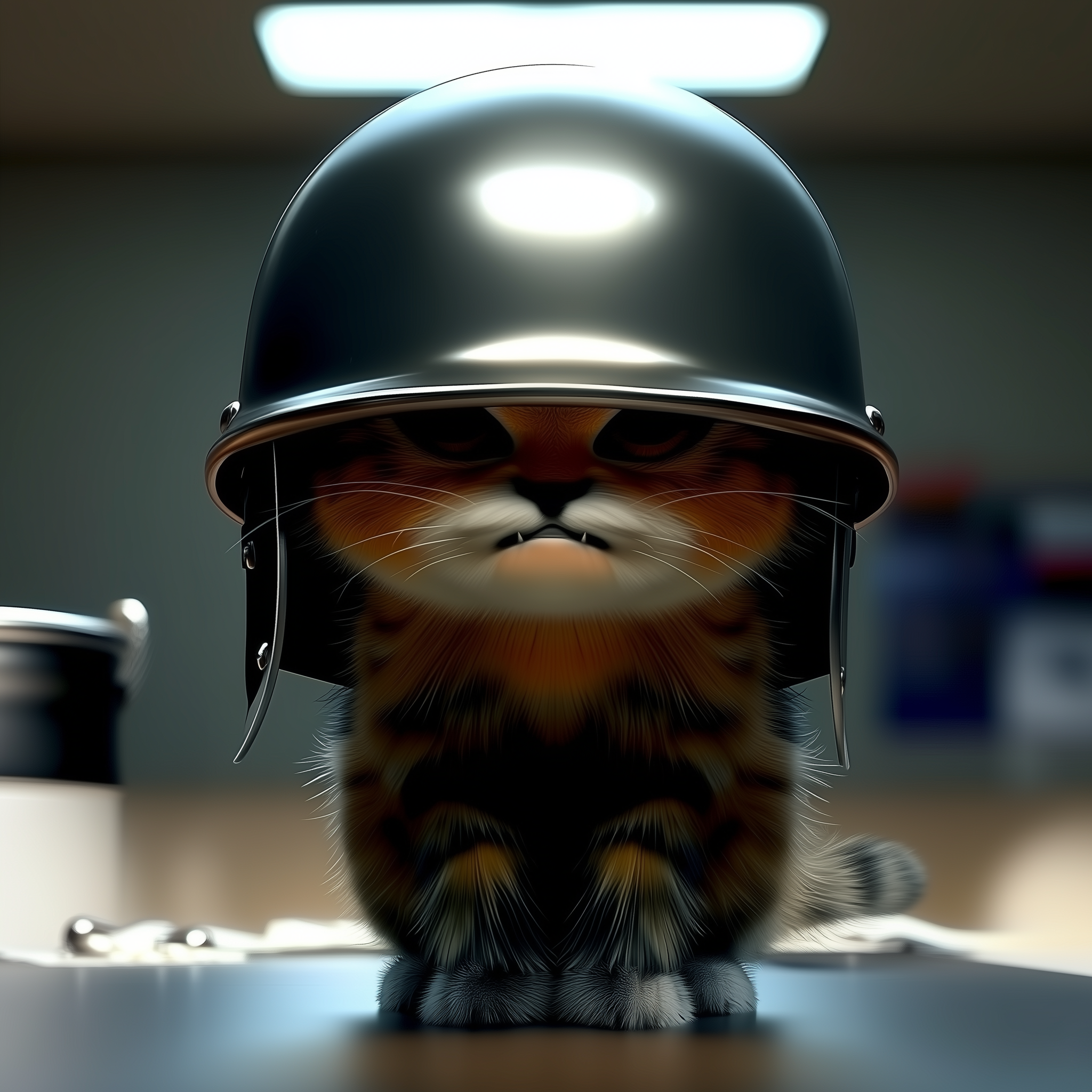 Munching Cats Chewie character helmet reveal