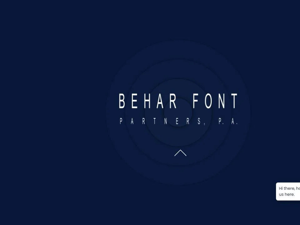 Homepage of Behar Font & Partners