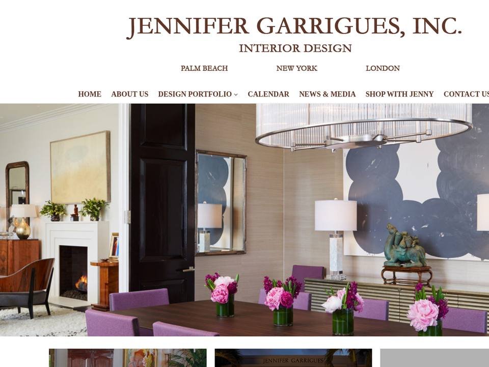 Homepage of Jennifer Garrigues