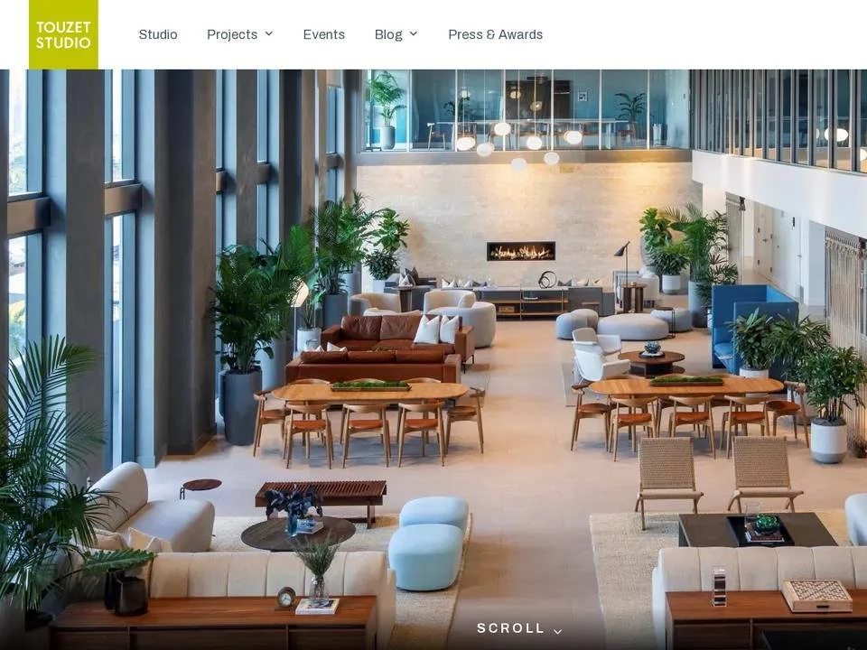 Homepage of Touzet Studio