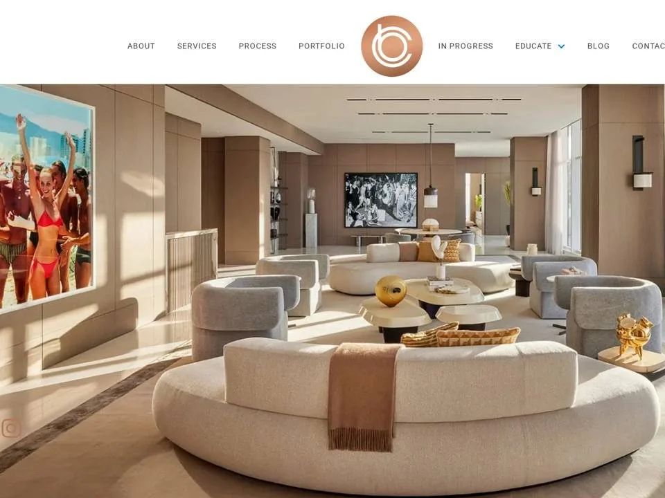 Homepage of Britto Charette
