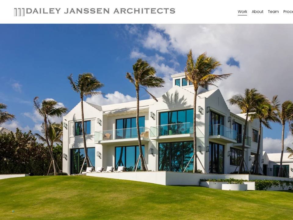 Homepage of Dailey Janssen Architects