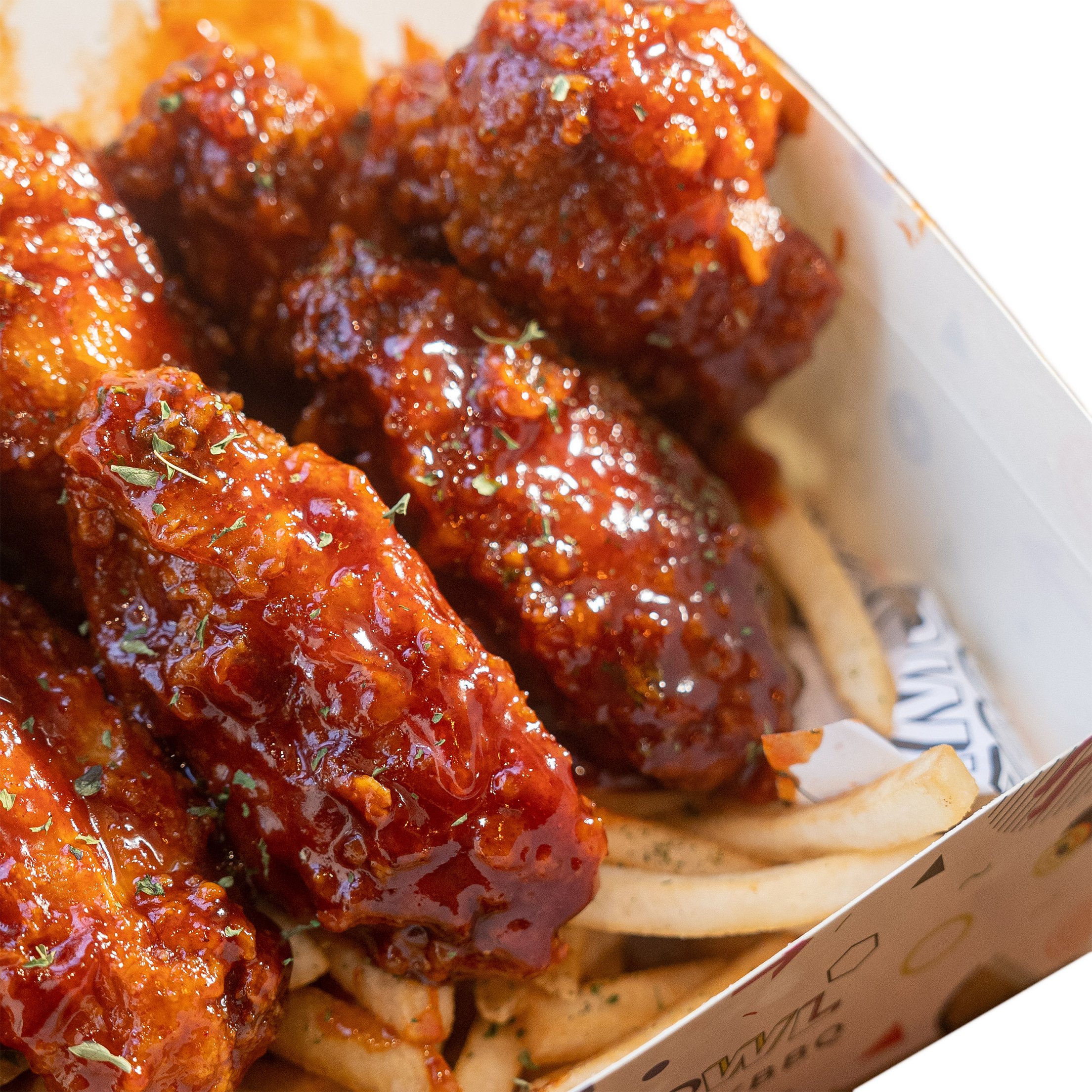 Sauced Korean Chicken
