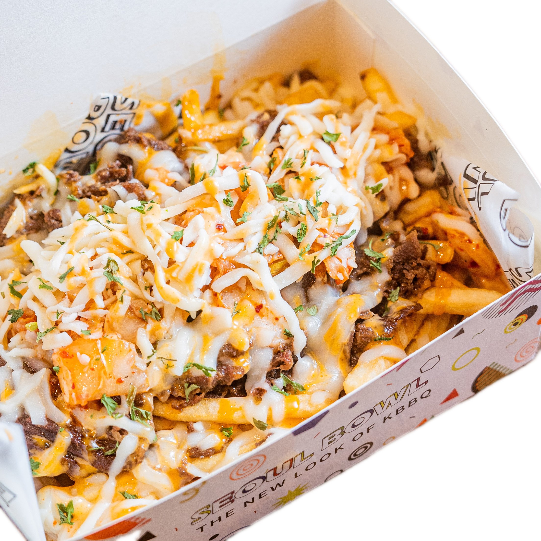 Bulgogi Kimchi Cheese Fries
