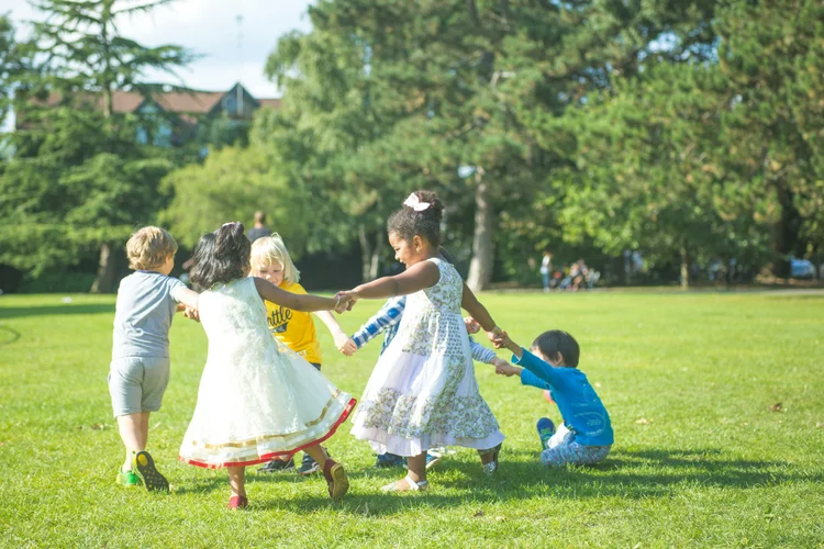 Kids and families at the festival
