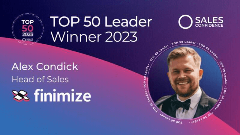 Top 50 Sales Leader 2023 Award