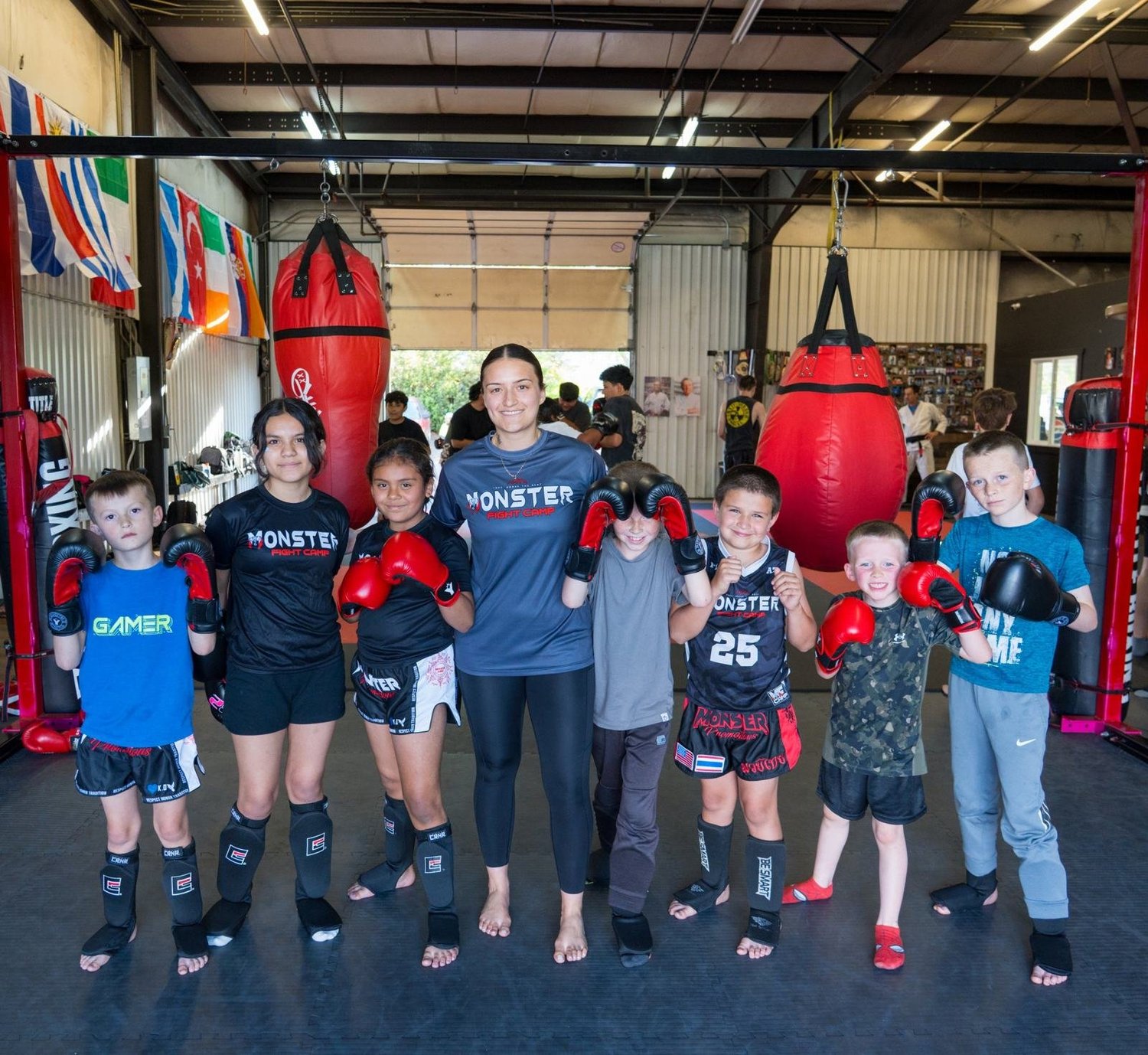 Youth Muay Thai class