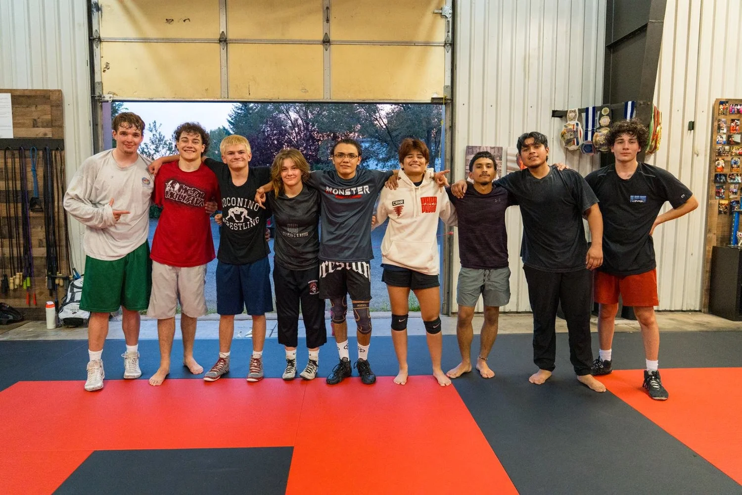 Wrestling class