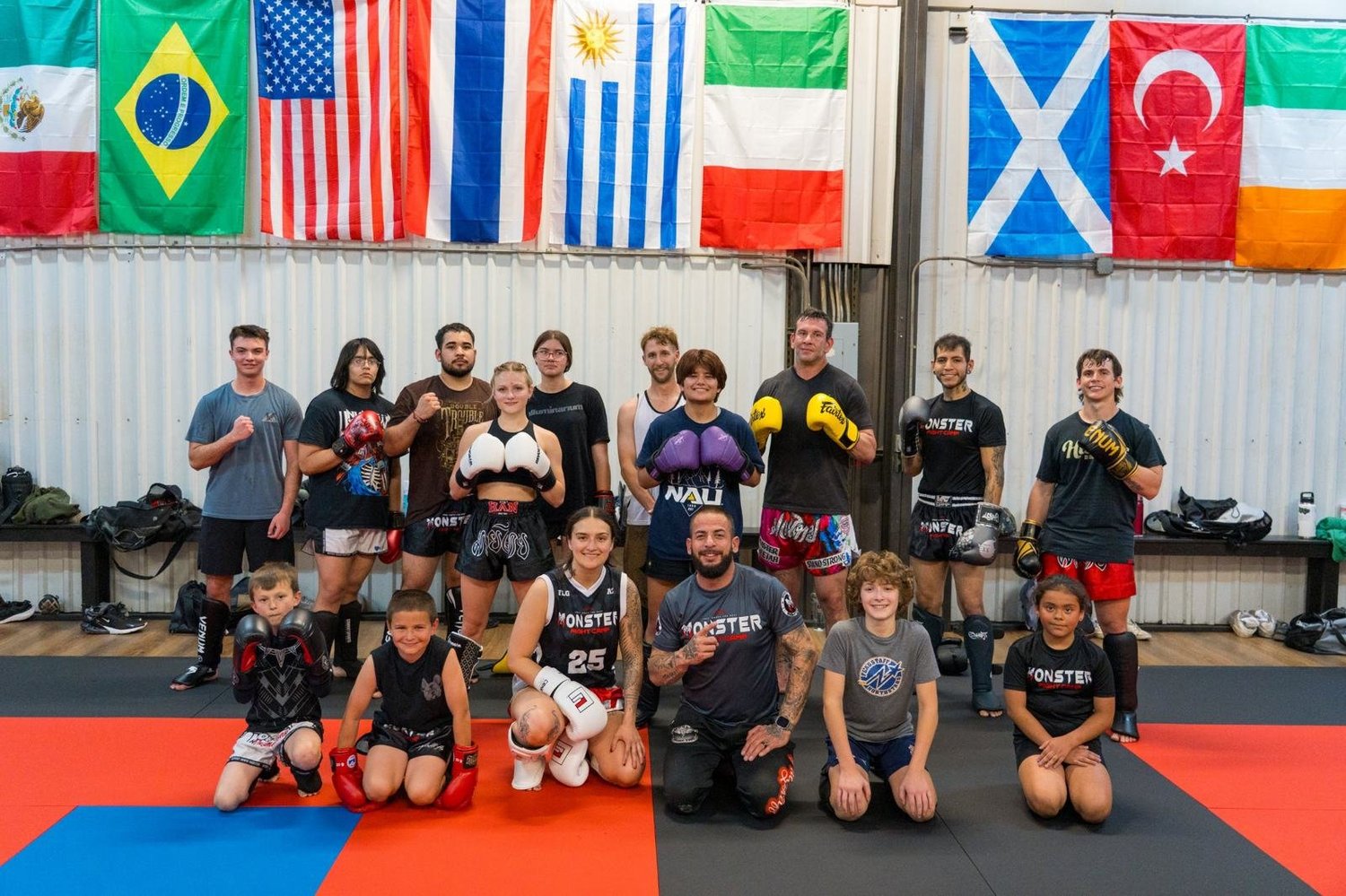 Adult Muay Thai class in Flagstaff