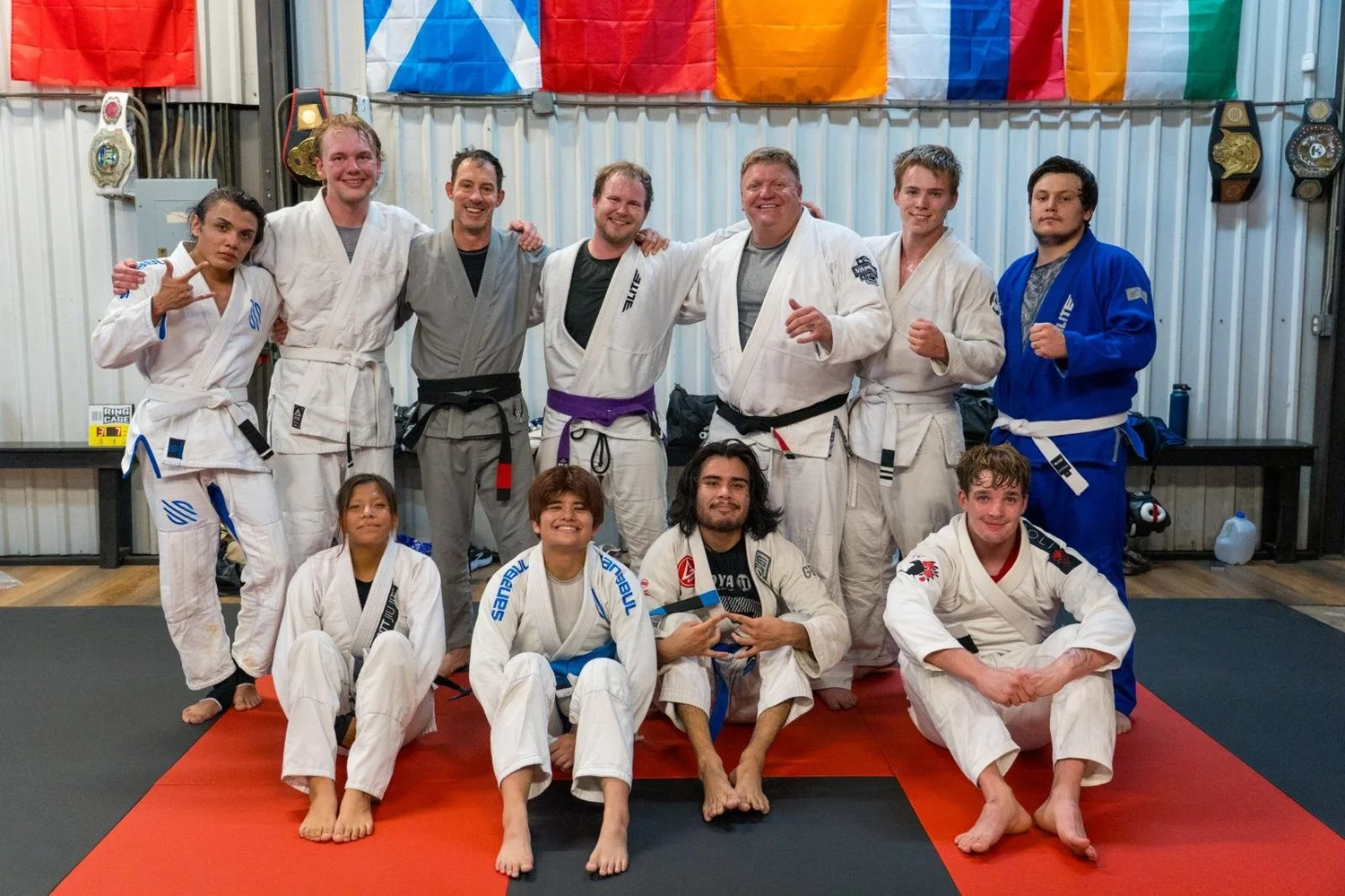 Brazilian Jiu-Jitsu class