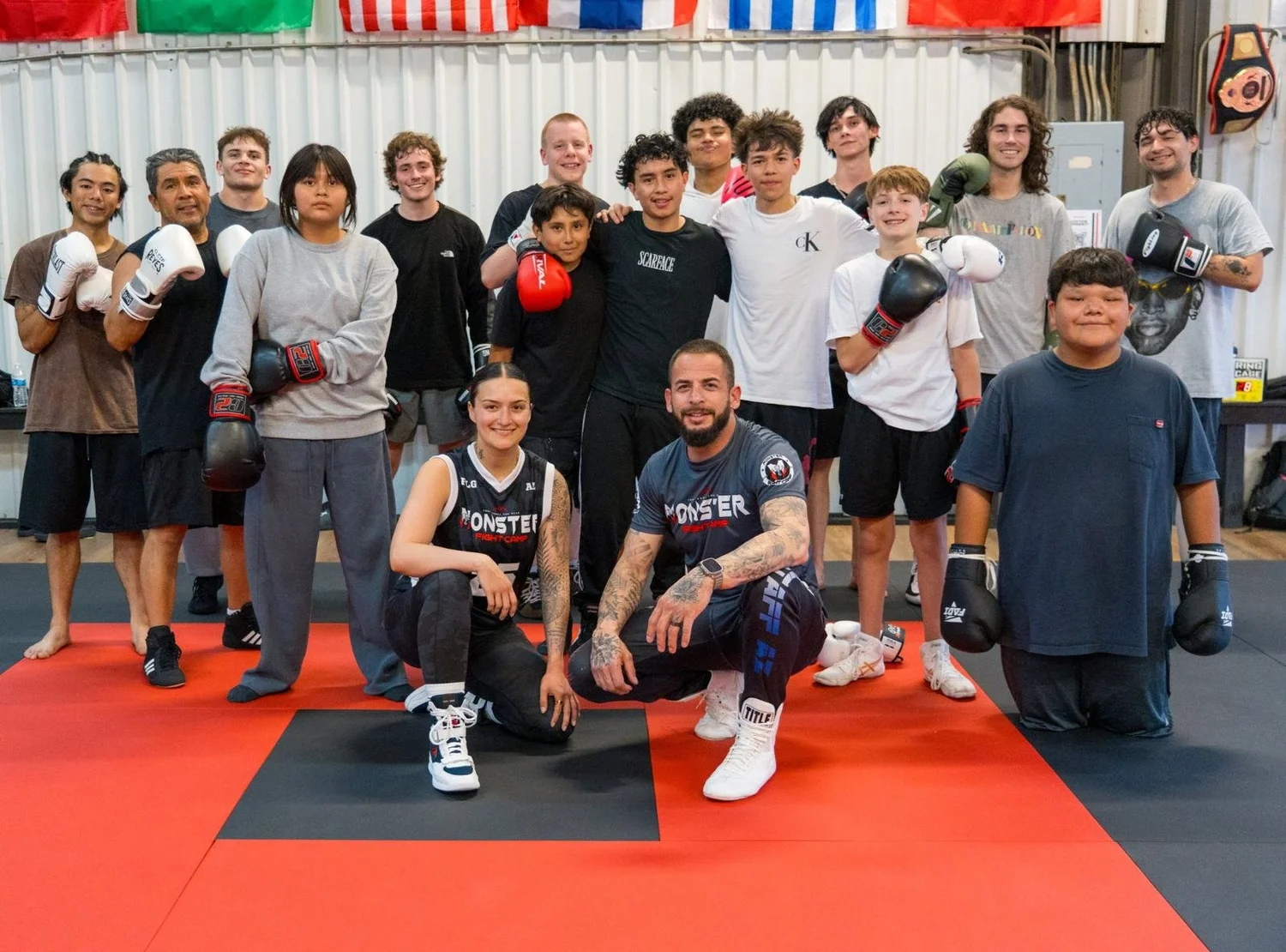 Boxing class