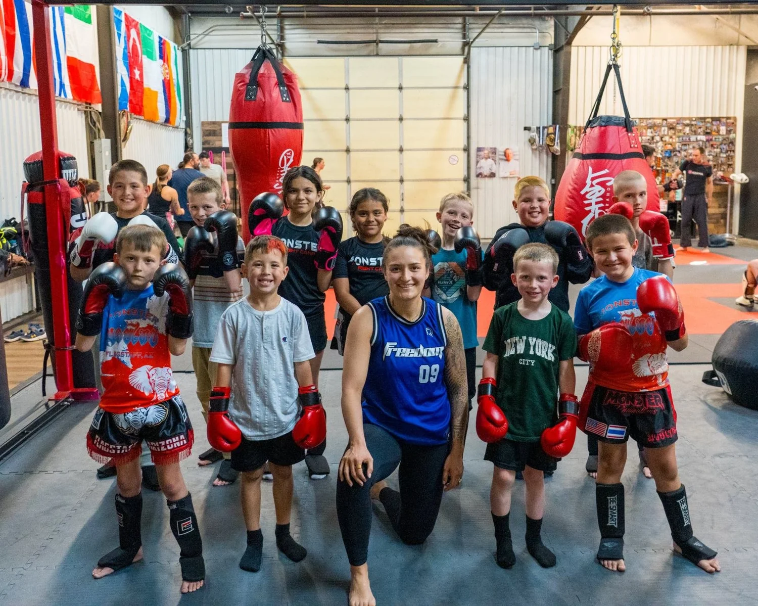 Mini Monsters kids martial arts class