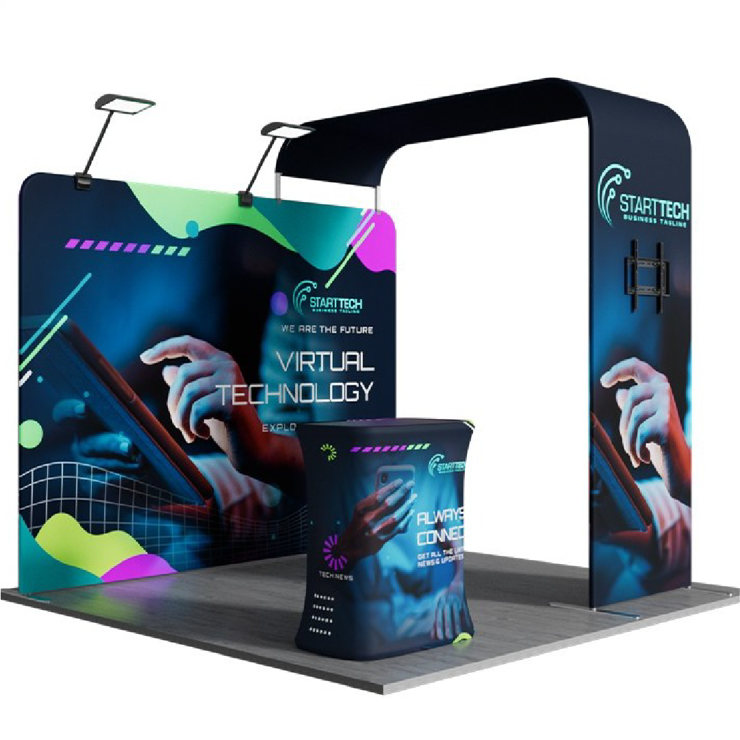 10x10ft Trade Show Booth Kit - A4