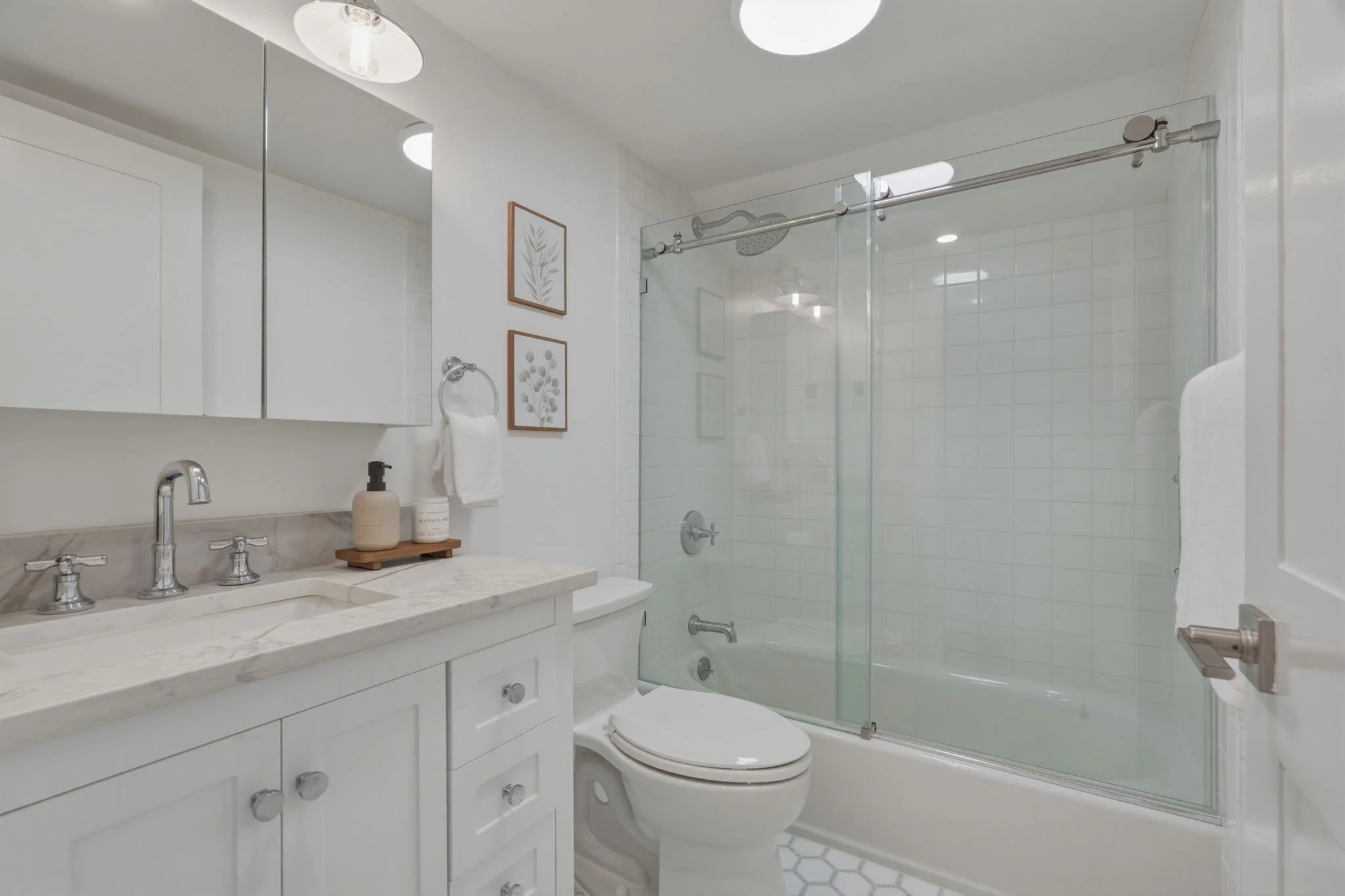 Project 1 bathroom after renovation