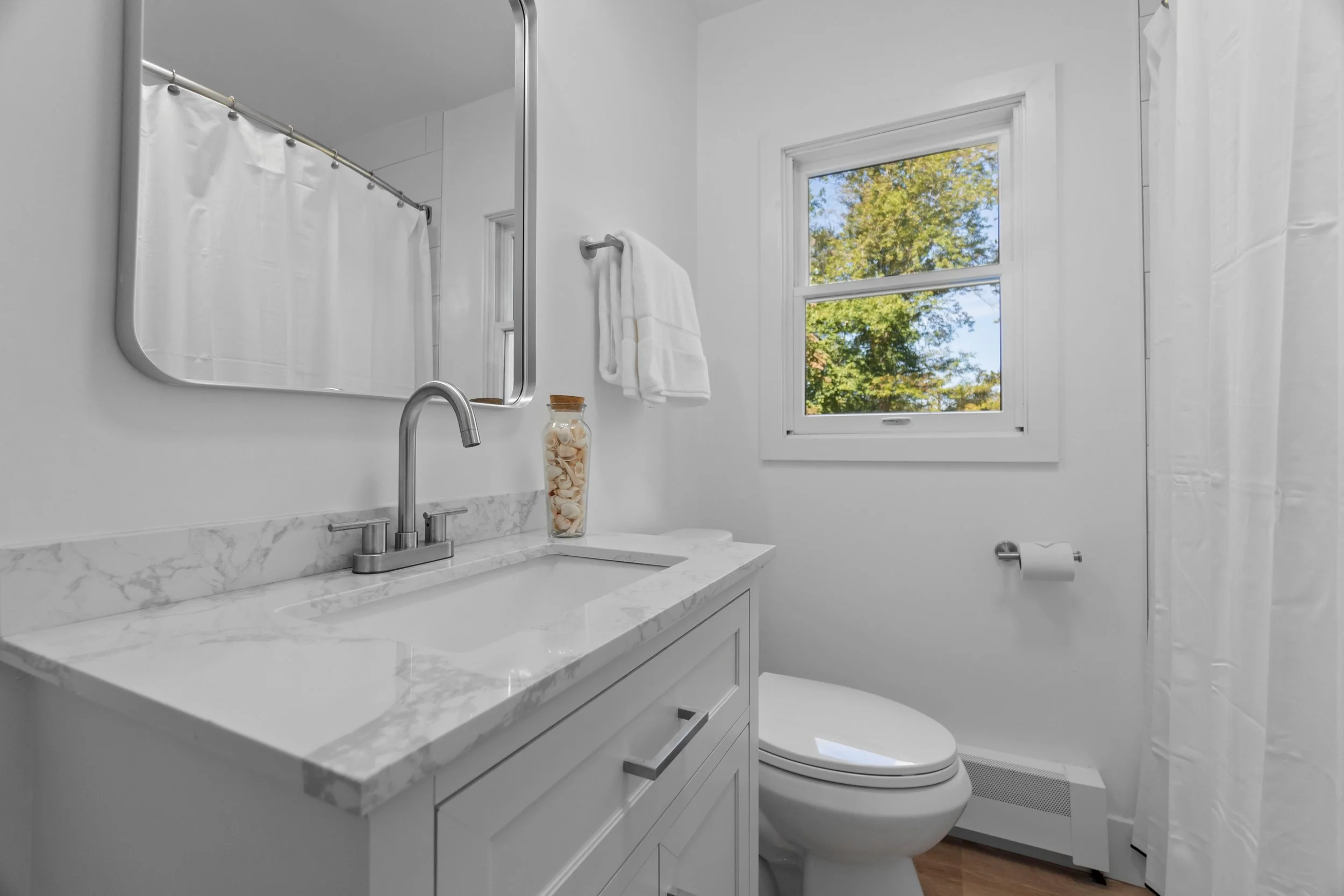 Salem bathroom after renovation
