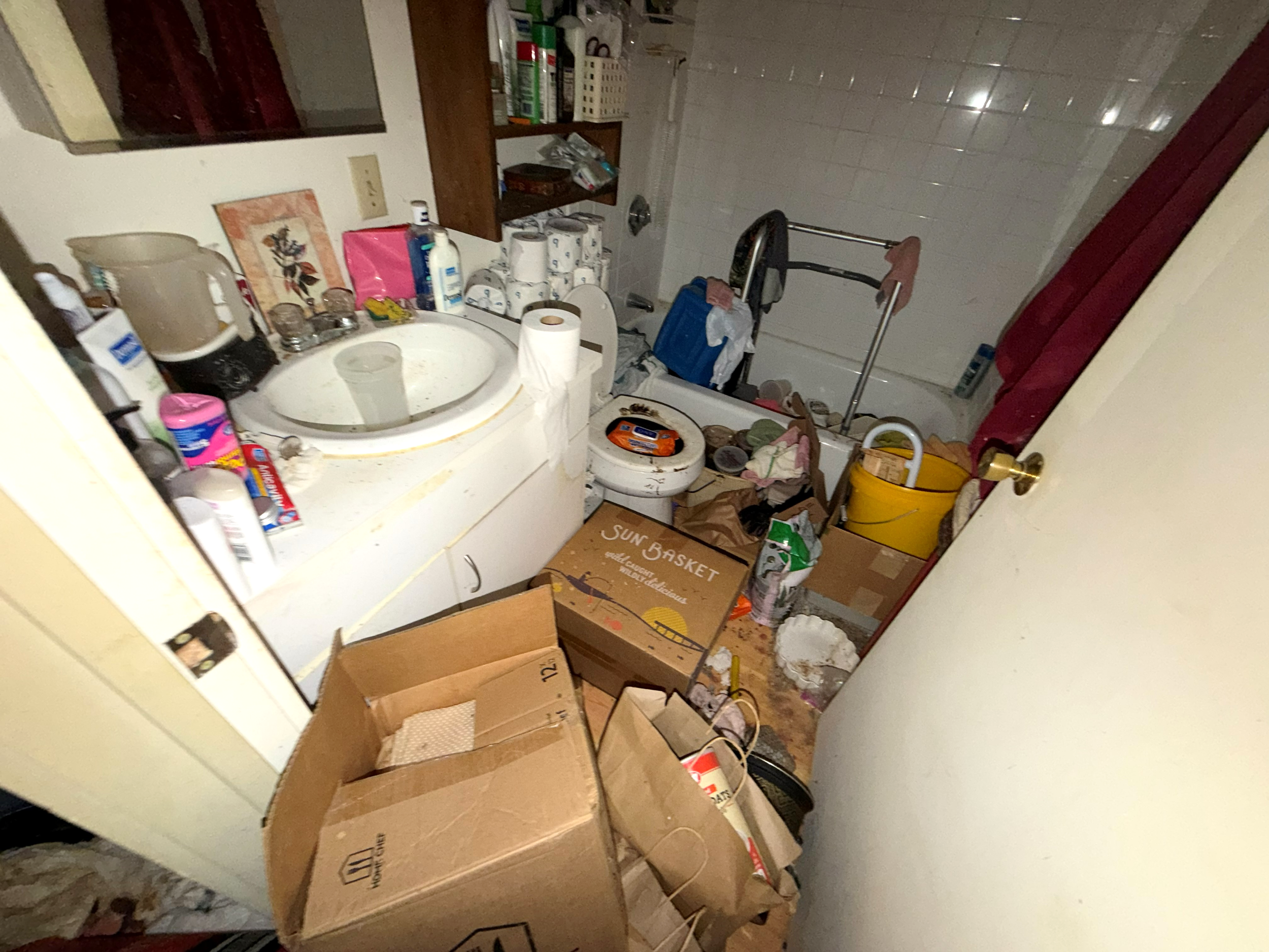 Project 1 bathroom before renovation