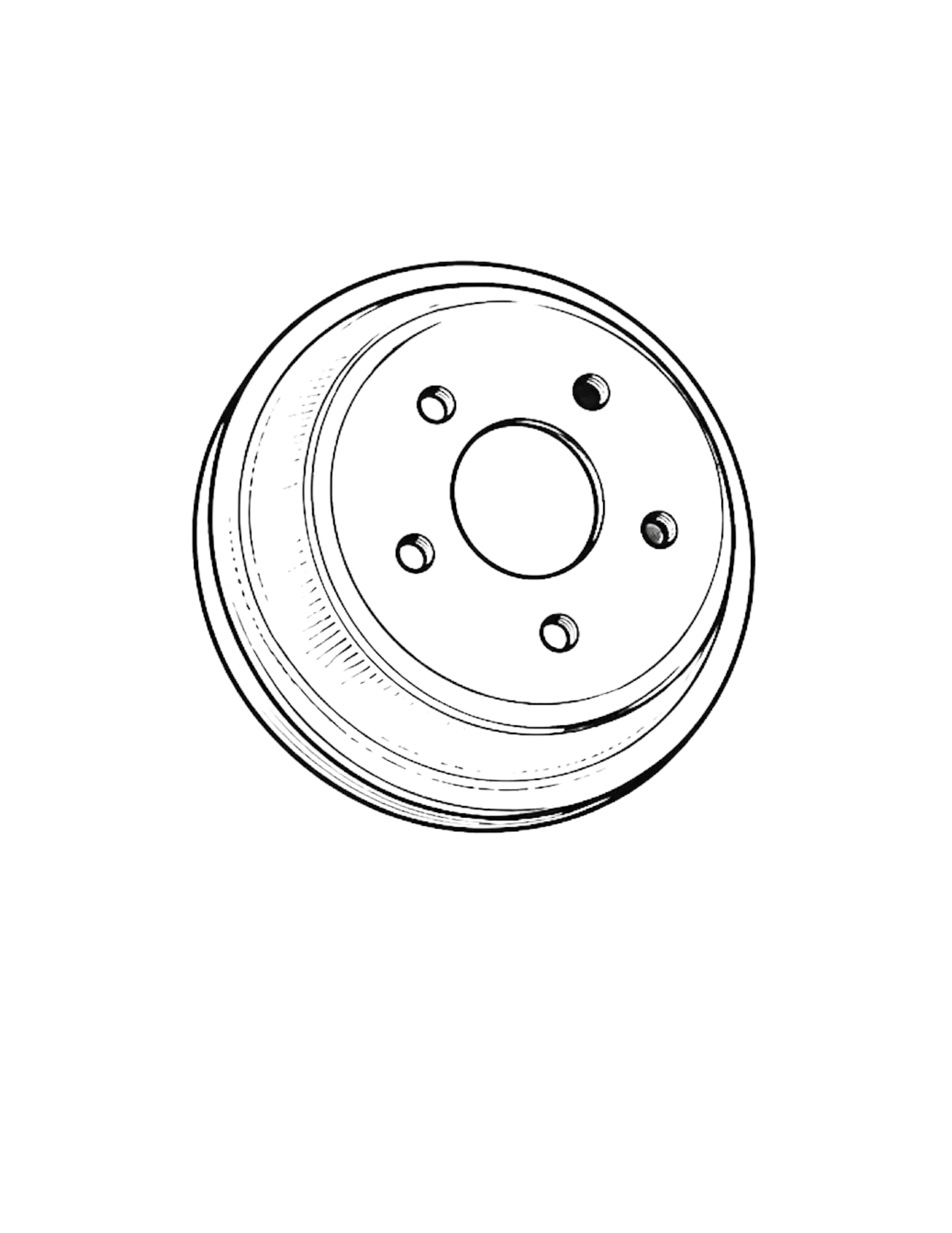 Crosley brake components and adjustment points.