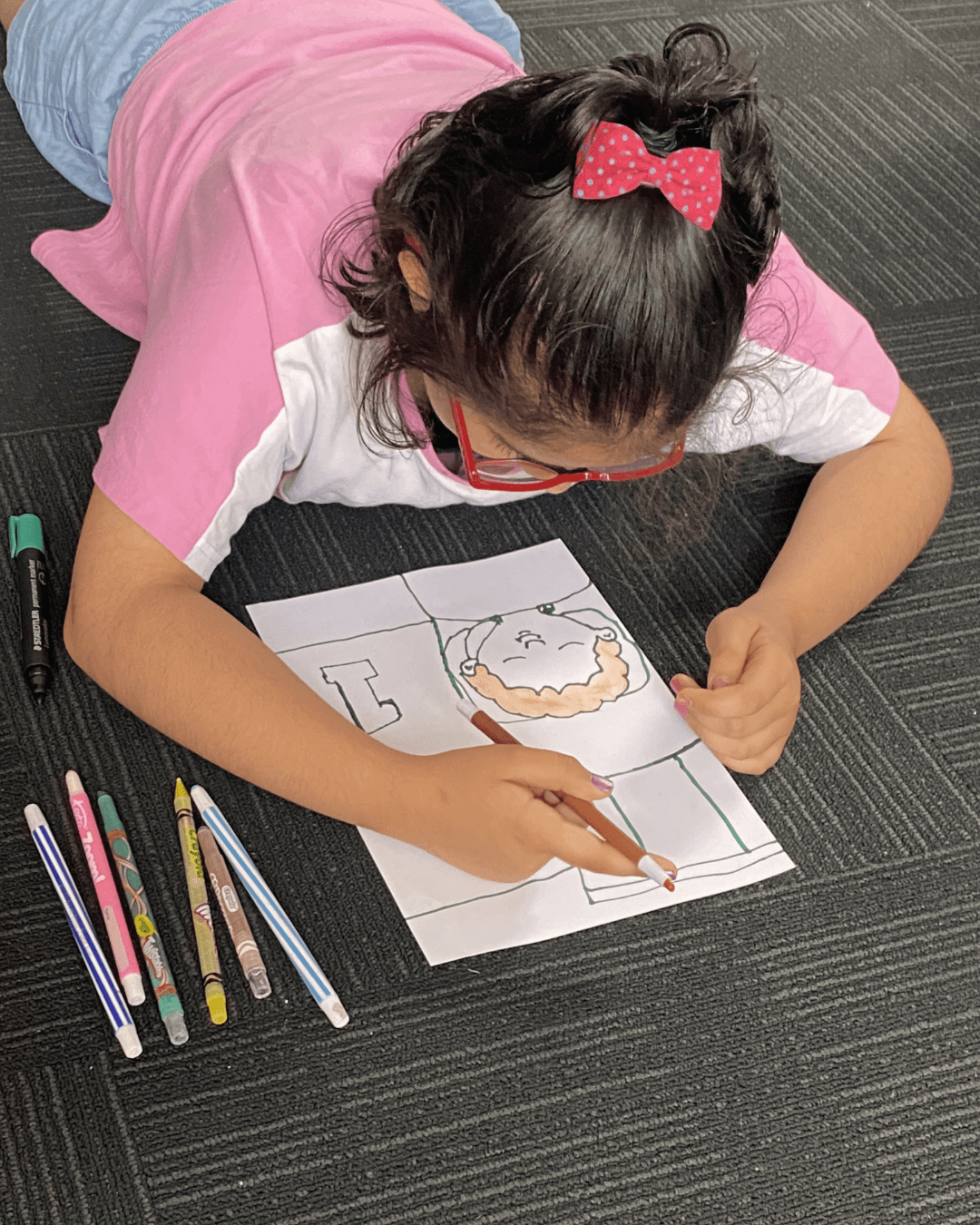 Creative painting session at Art Club
