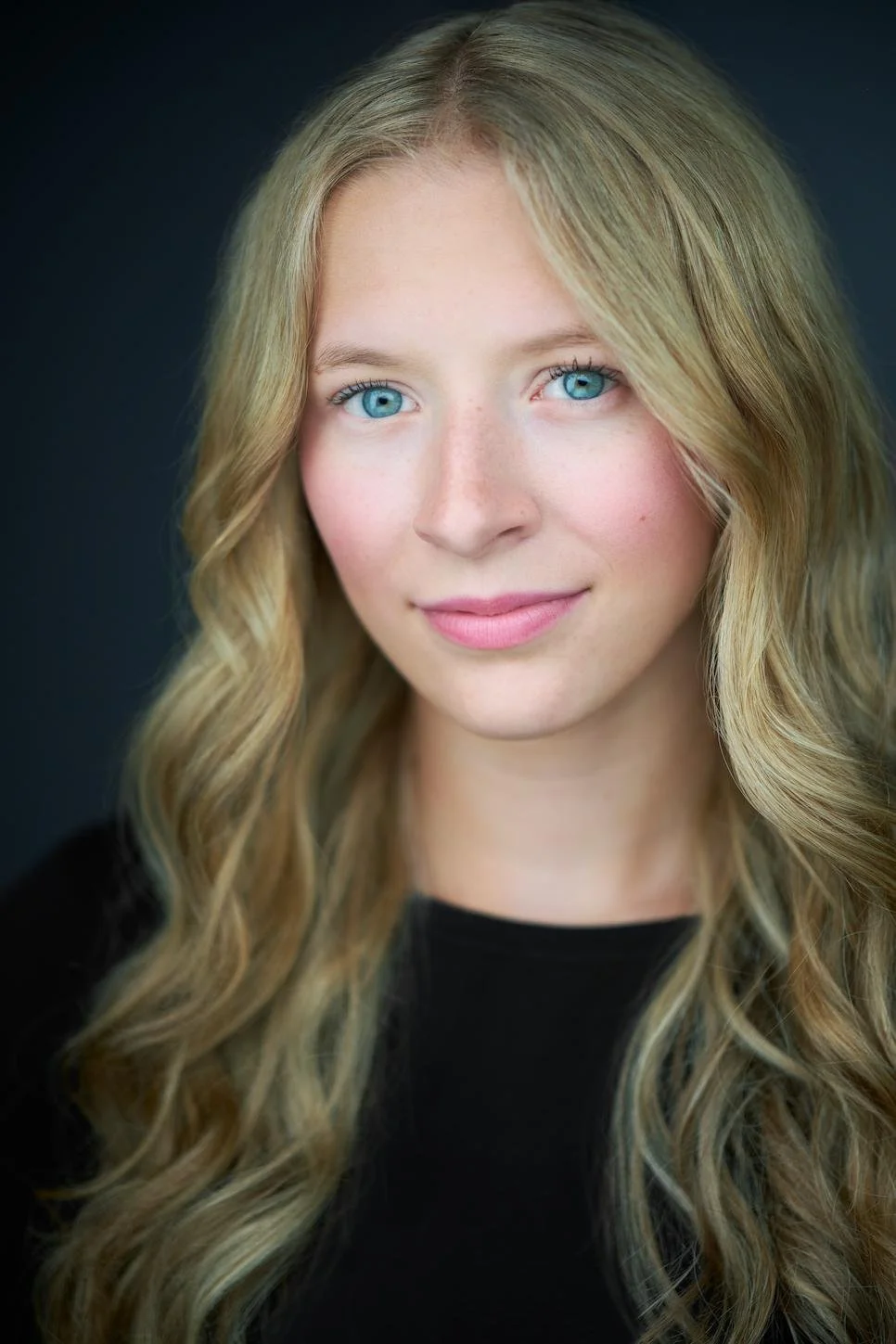 Maverick Mode close-up headshot of Breckyn at an Edmonton headshot studio, Maverick Studios