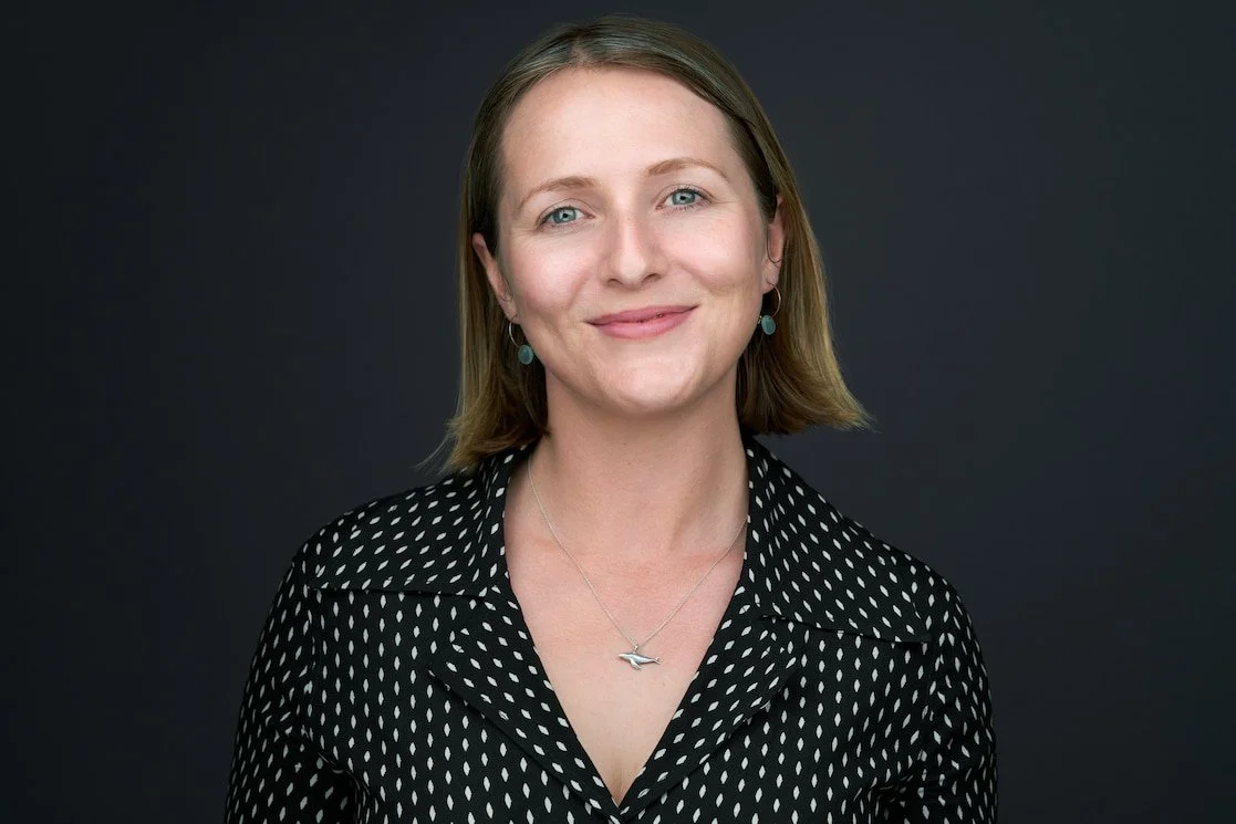 Corporate headshot of Steph from ThreeHive Consulting, Edmonton team headshots by Maverick Studios