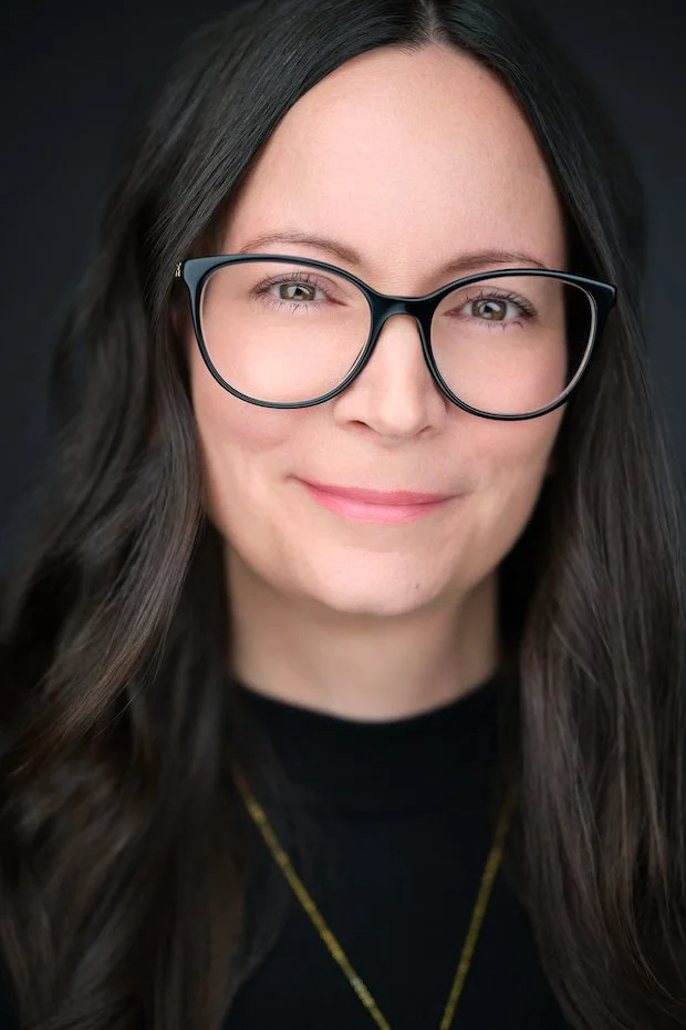 Maverick Mode headshot of Shelby from ThreeHive Consulting, photographed in Edmonton