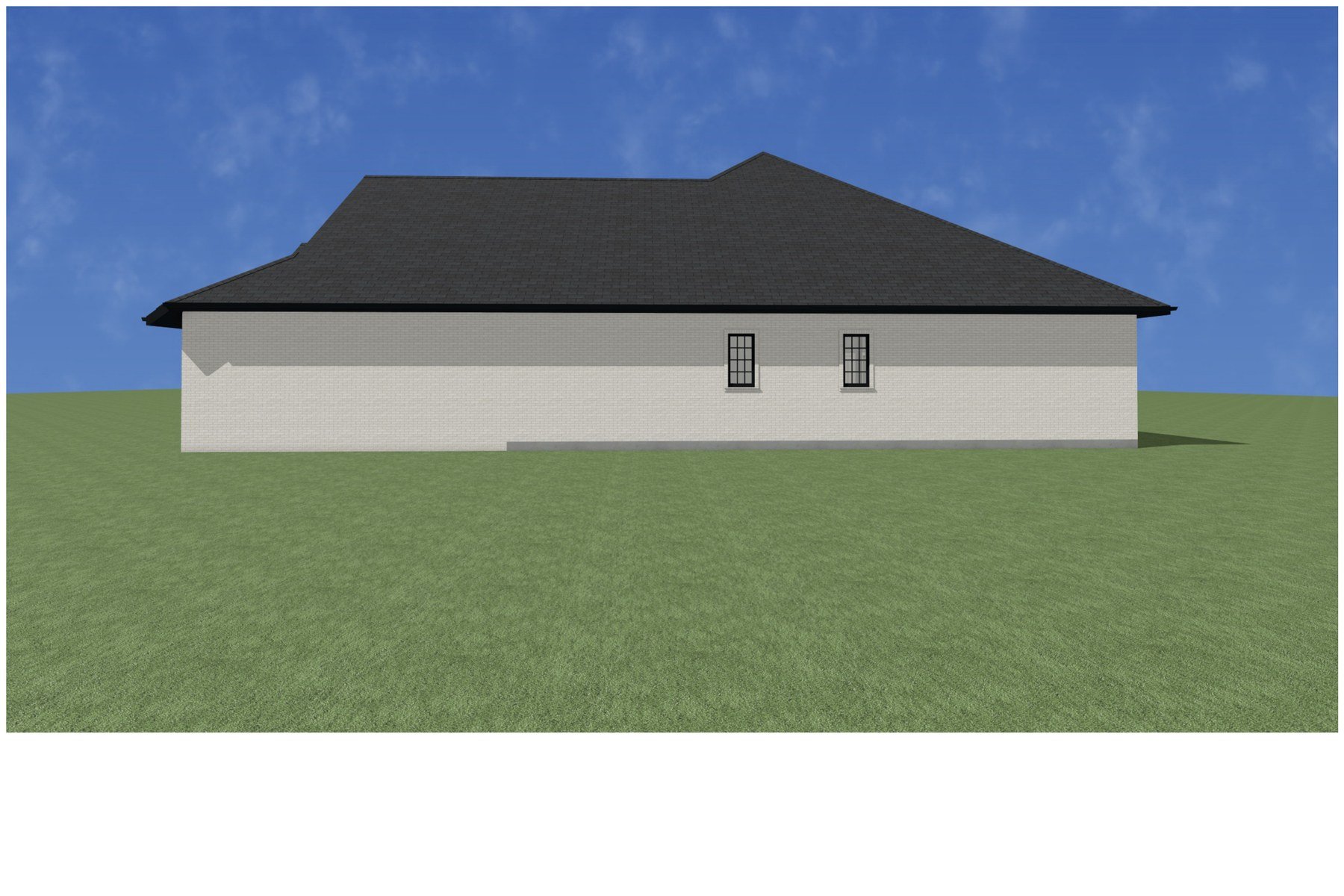 Wild Horse Lot 5 side elevation