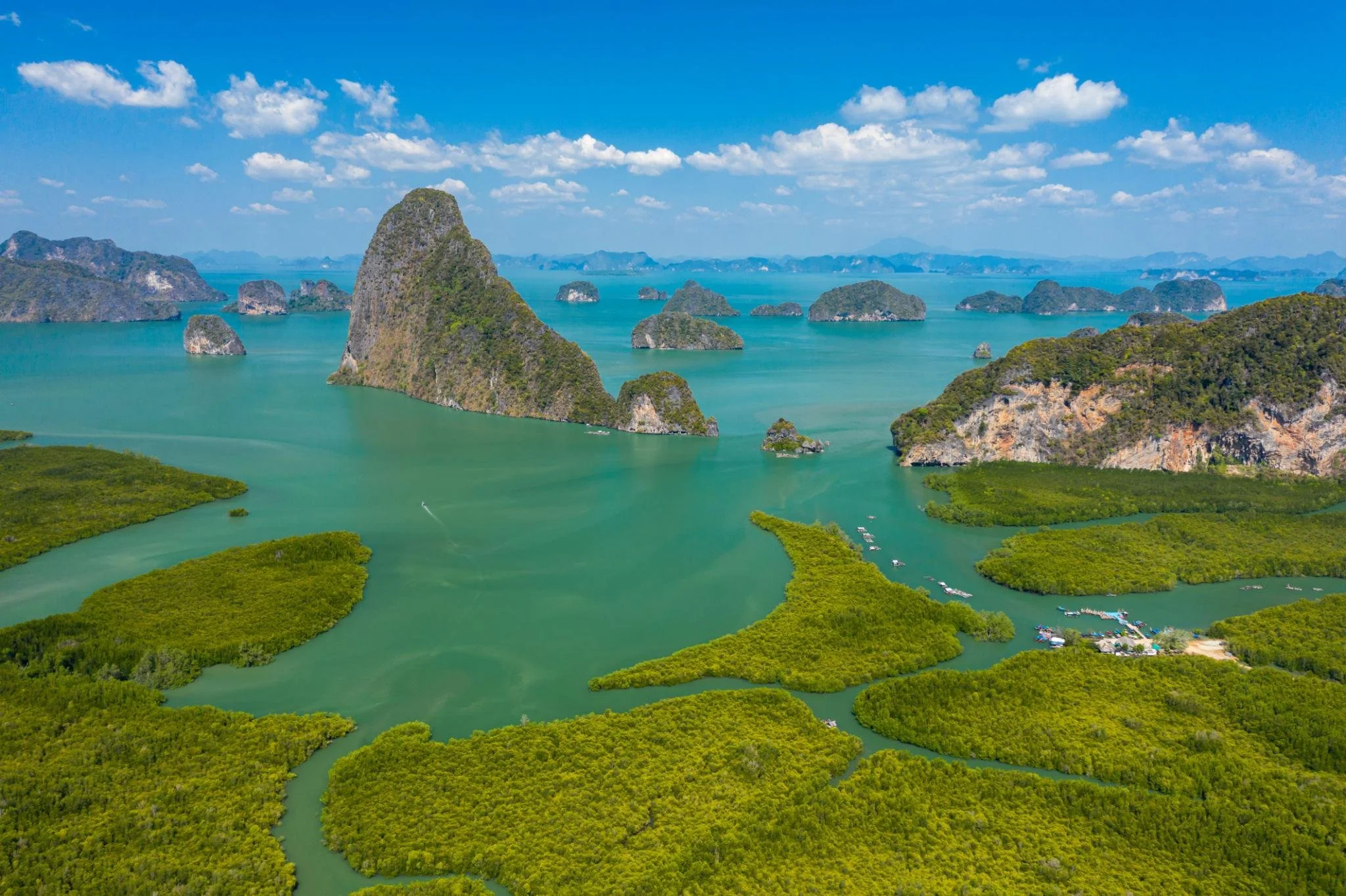 Coastal filming location in Thailand