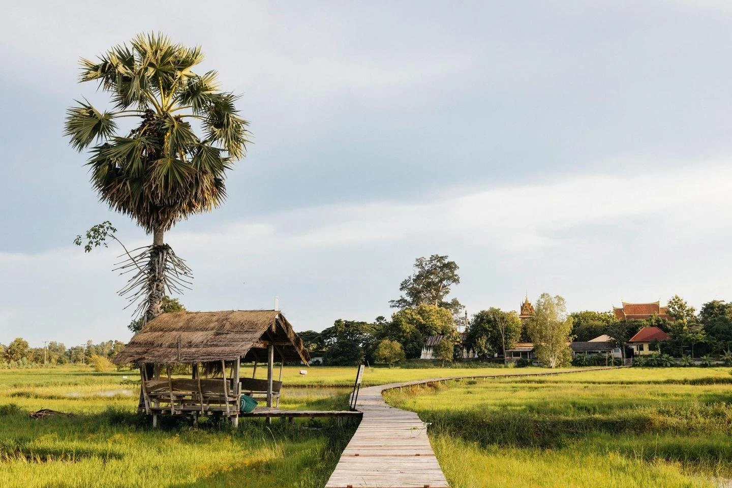 Countryside filming location in Thailand
