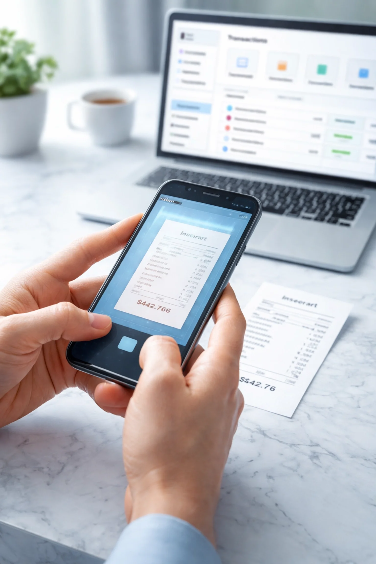 Digital financial connection and data sync